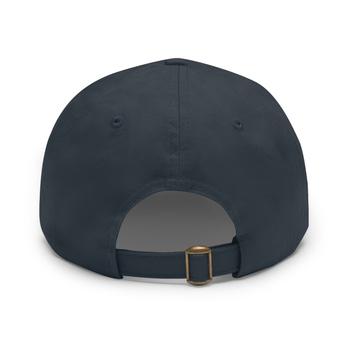 FIre Dept Hat with Leather Patch (Round)