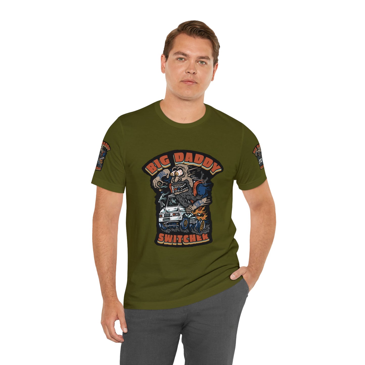 Big Daddy Switcher--Unisex Jersey Short Sleeve Tee