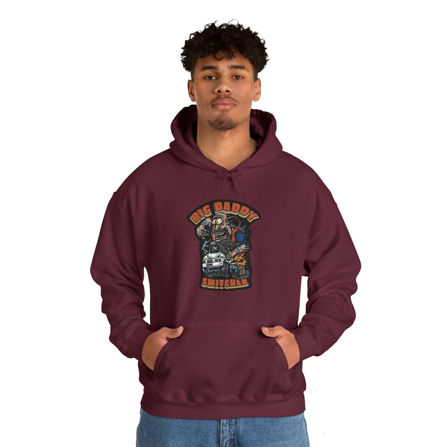 Big Daddy Switcher--Unisex Heavy Blend™ Hooded Sweatshirt