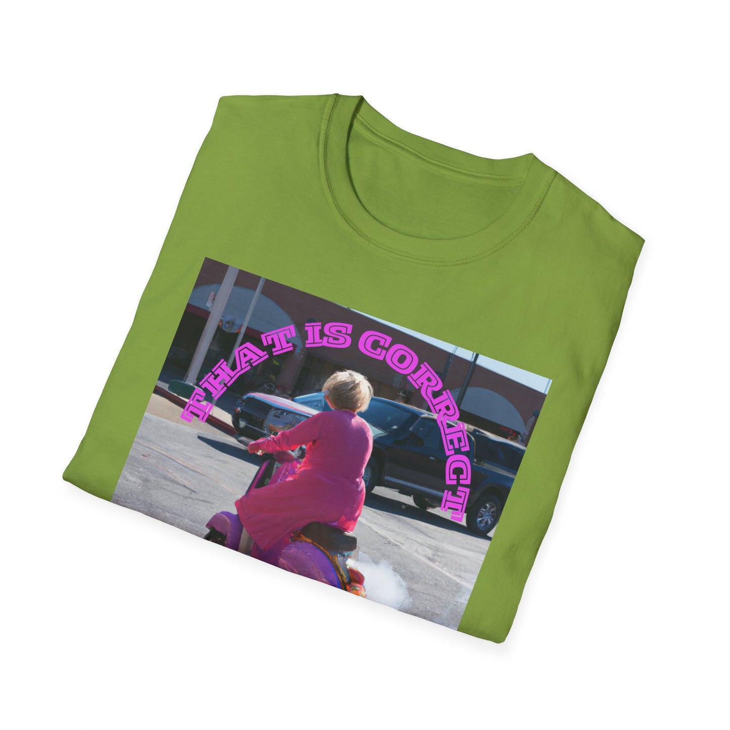 THAT IS CORRECT V2--Unisex Softstyle T-Shirt