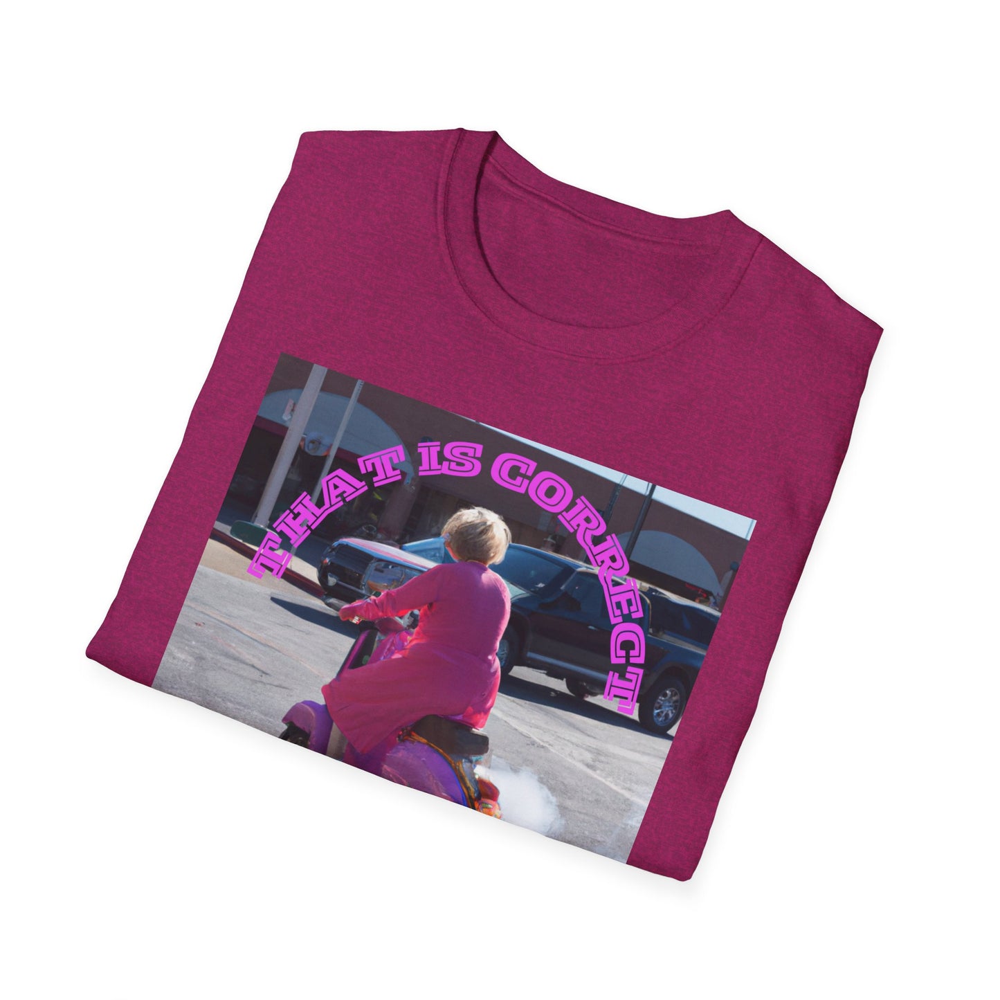 THAT IS CORRECT V2--Unisex Softstyle T-Shirt