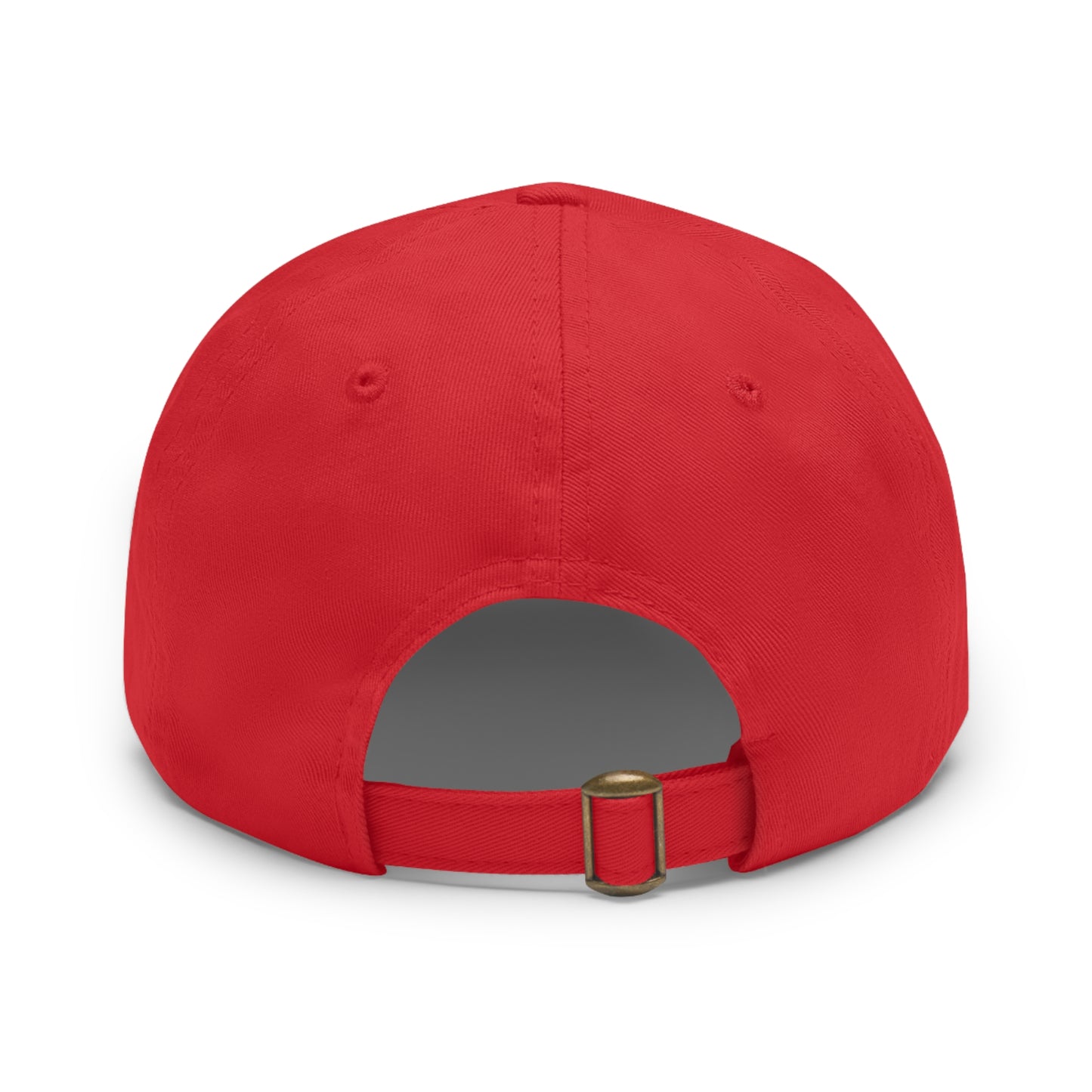 FIre Dept Hat with Leather Patch (Round)