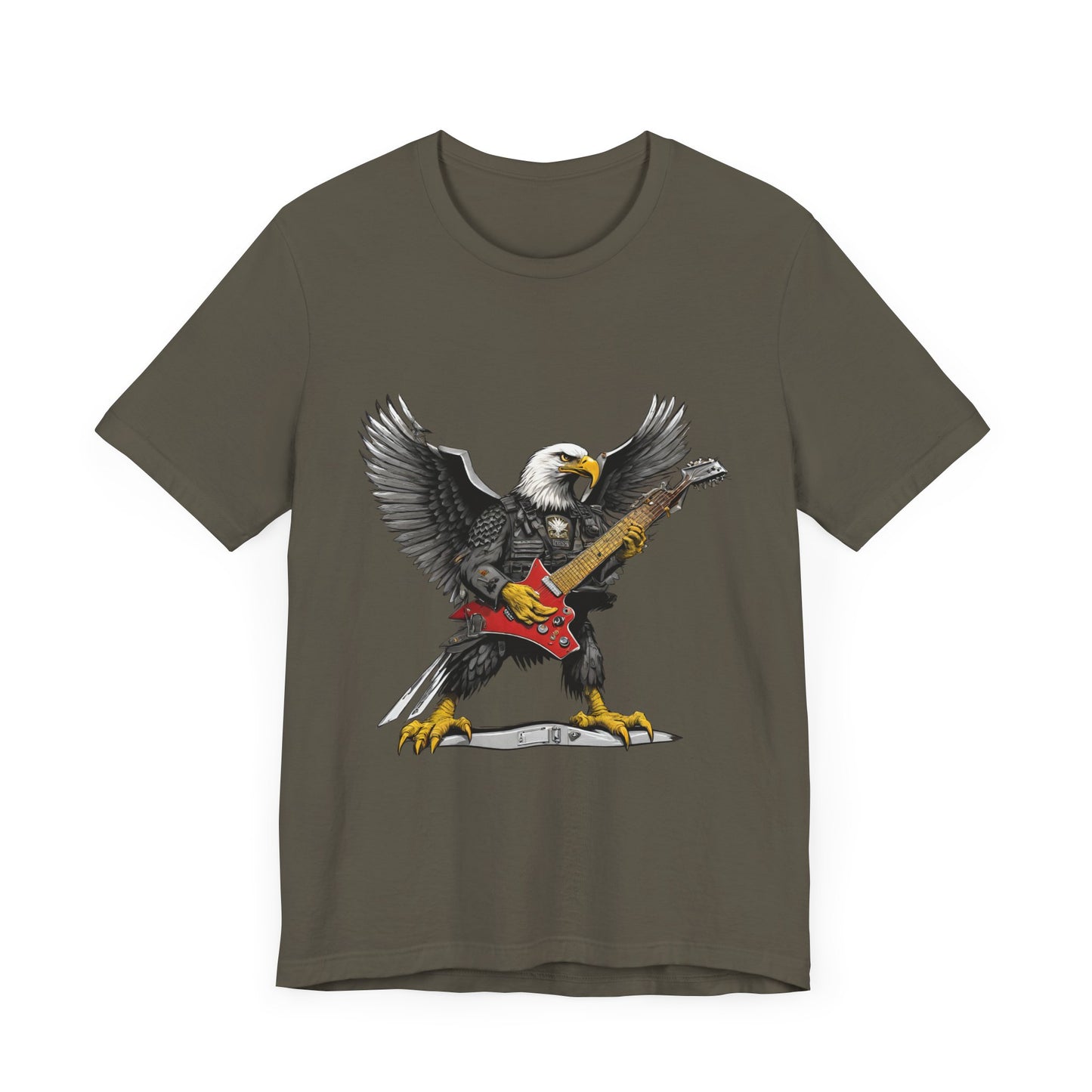 Jammin" Eagle--Unisex Jersey Short Sleeve Tee