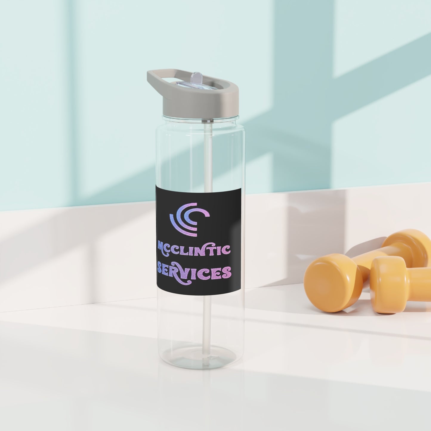 McClintic Services Tritan Water Bottle
