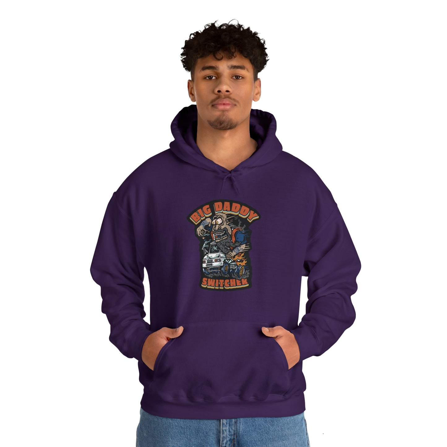 Big Daddy Switcher--Unisex Heavy Blend™ Hooded Sweatshirt