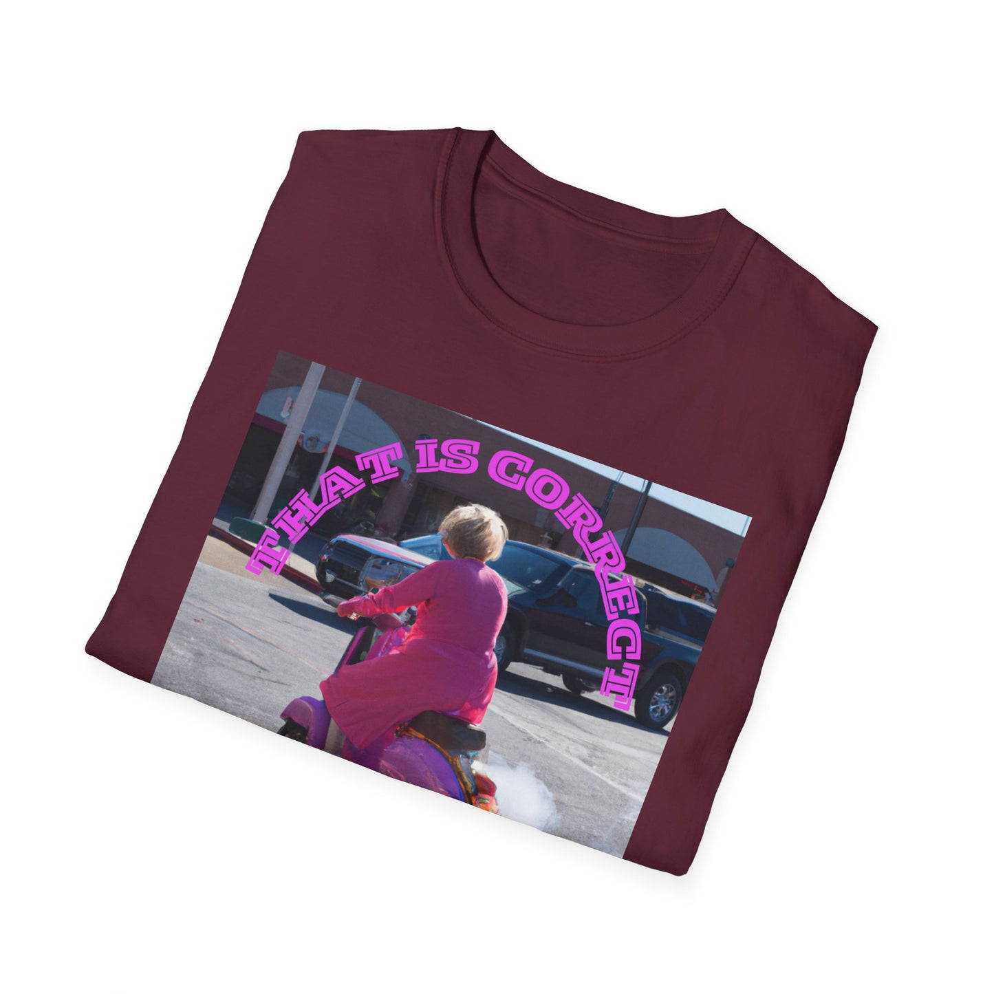 THAT IS CORRECT V2--Unisex Softstyle T-Shirt