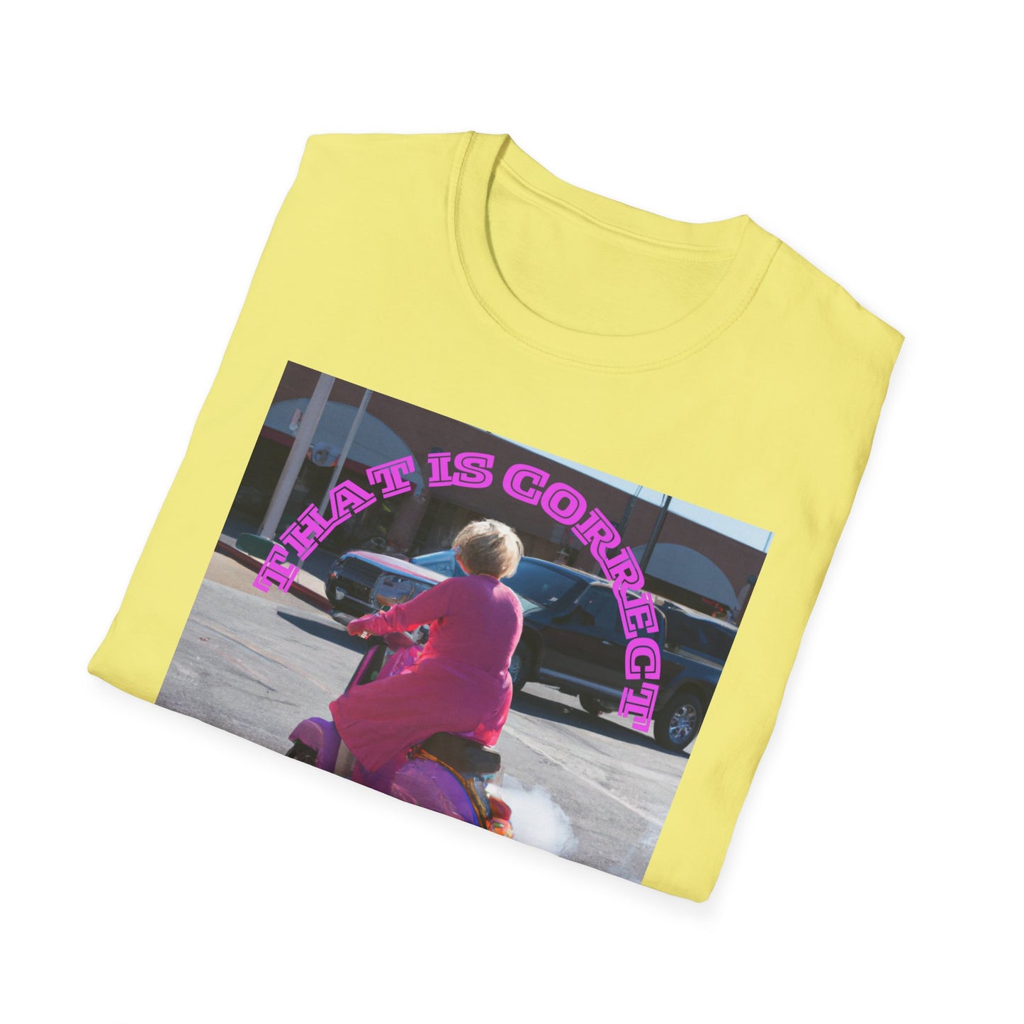 THAT IS CORRECT V2--Unisex Softstyle T-Shirt