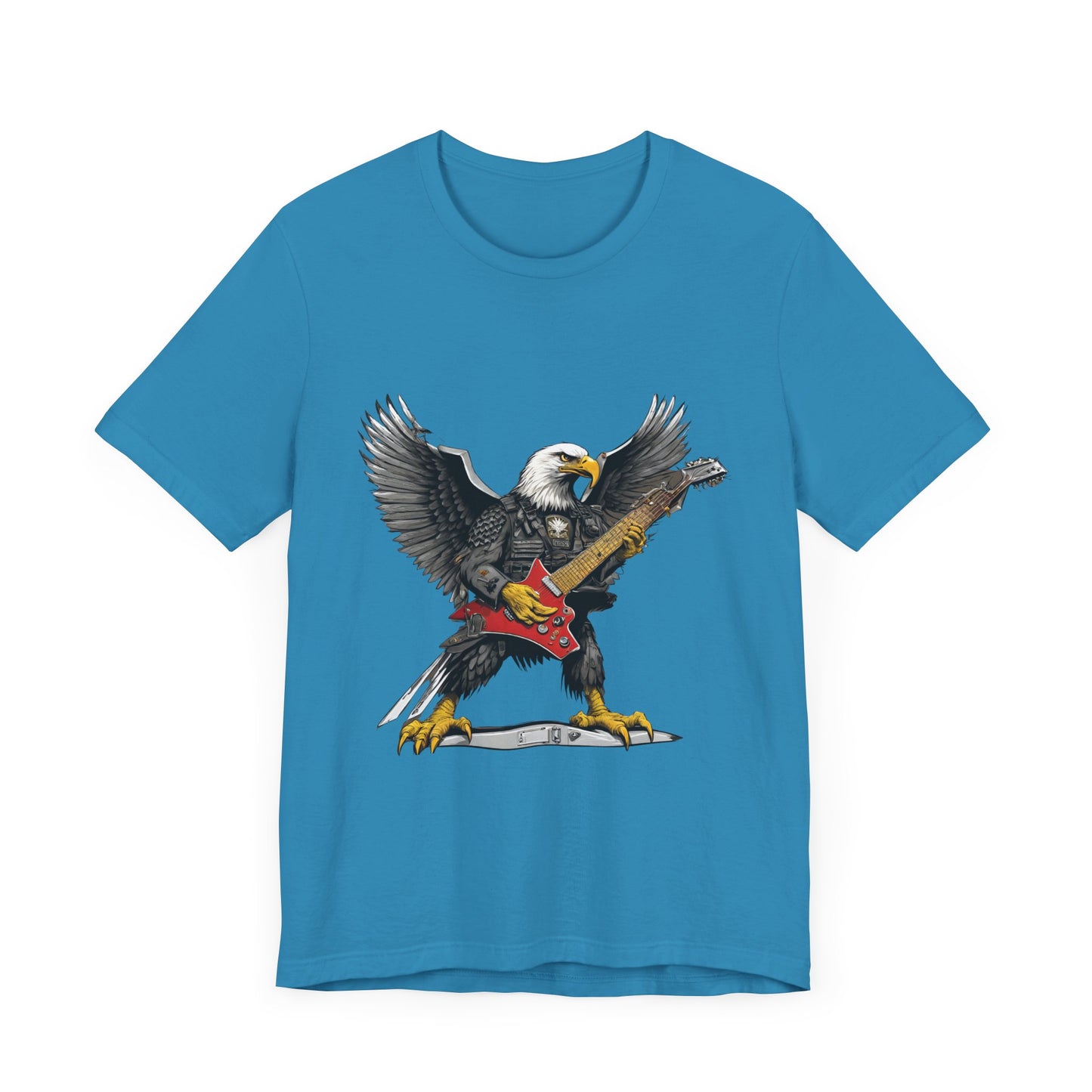 Jammin" Eagle--Unisex Jersey Short Sleeve Tee