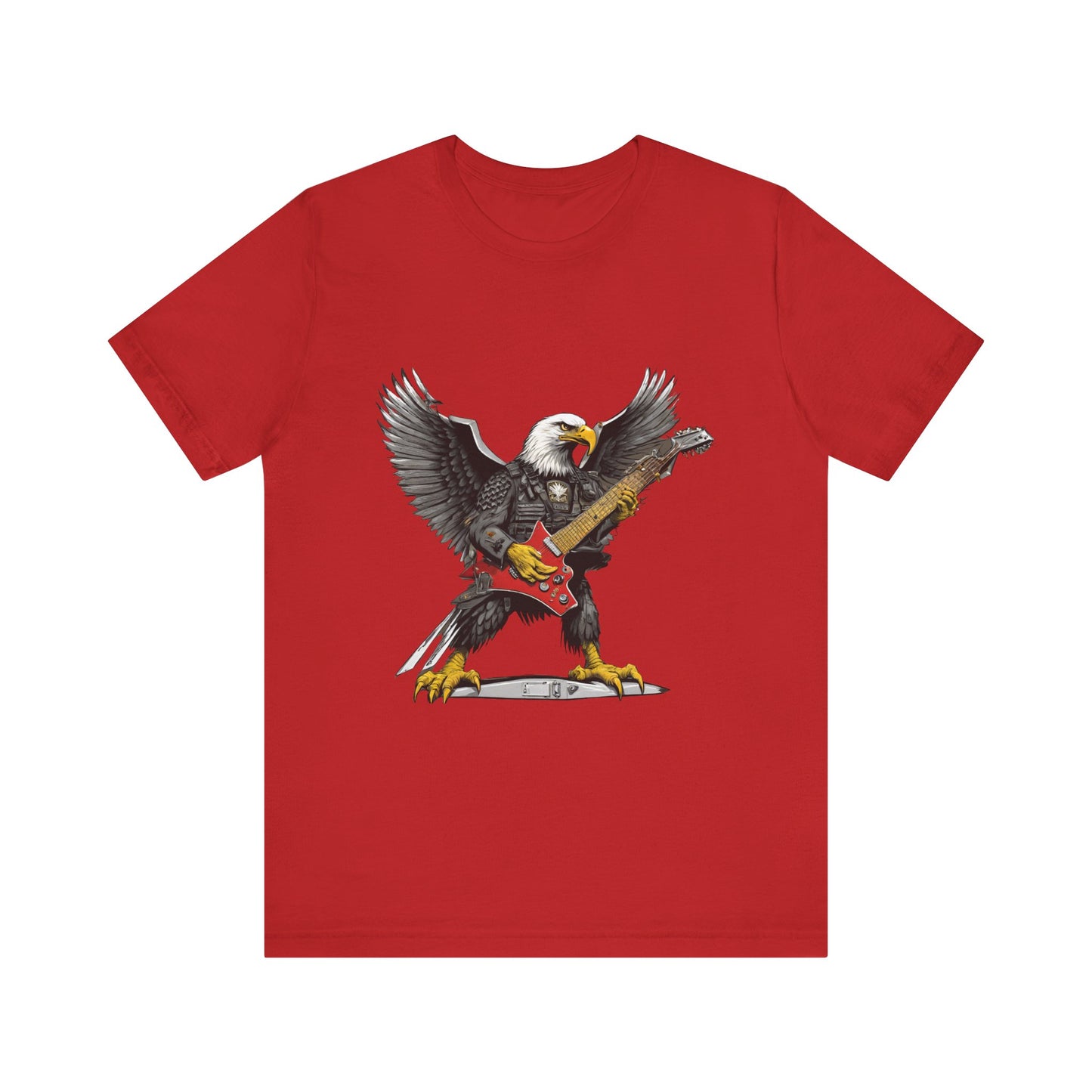 Jammin" Eagle--Unisex Jersey Short Sleeve Tee