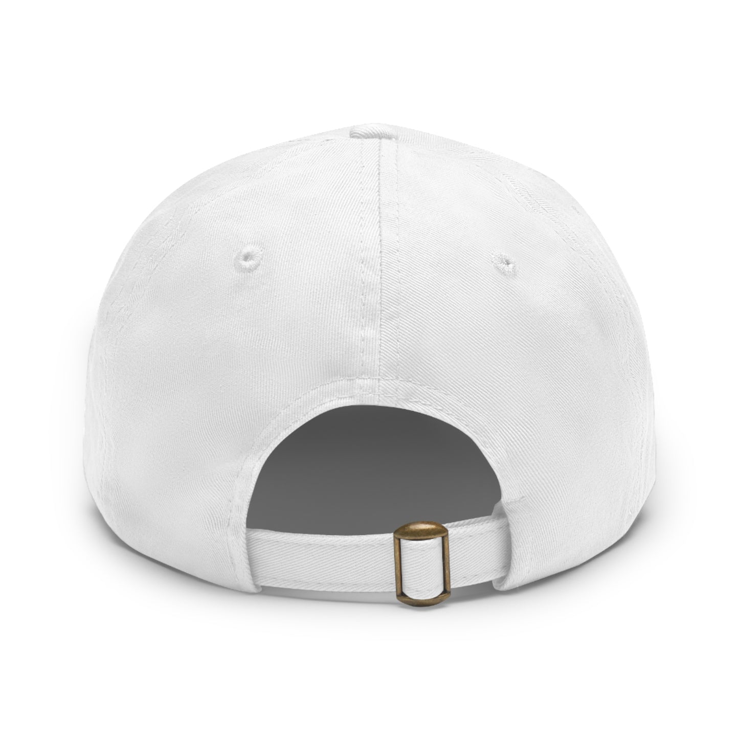 FIre Dept Hat with Leather Patch (Round)