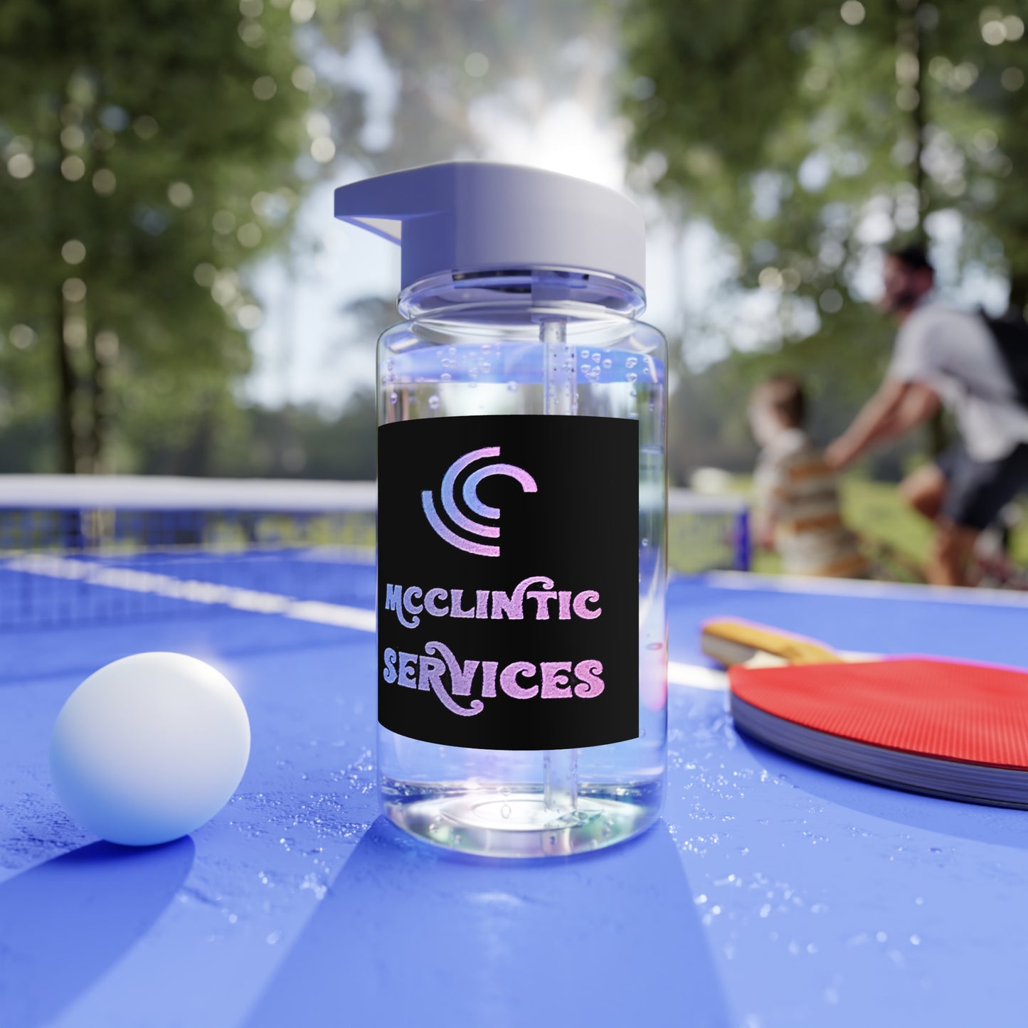 McClintic Services Tritan Water Bottle
