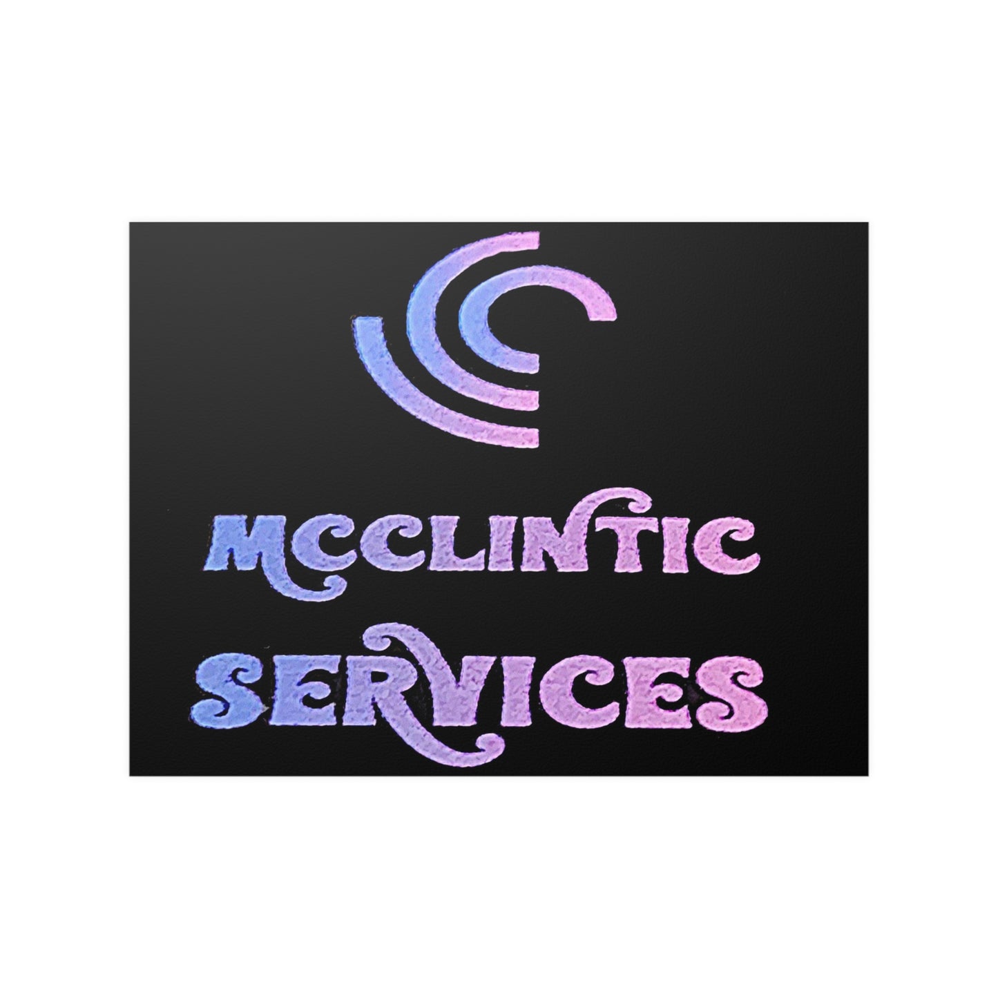 McClintic Services Satin Posters (210gsm)