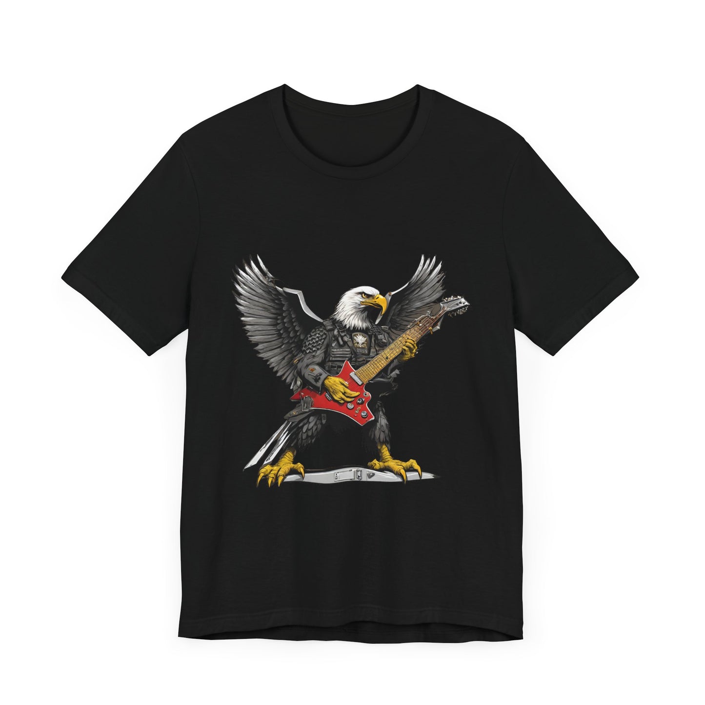 Jammin" Eagle--Unisex Jersey Short Sleeve Tee