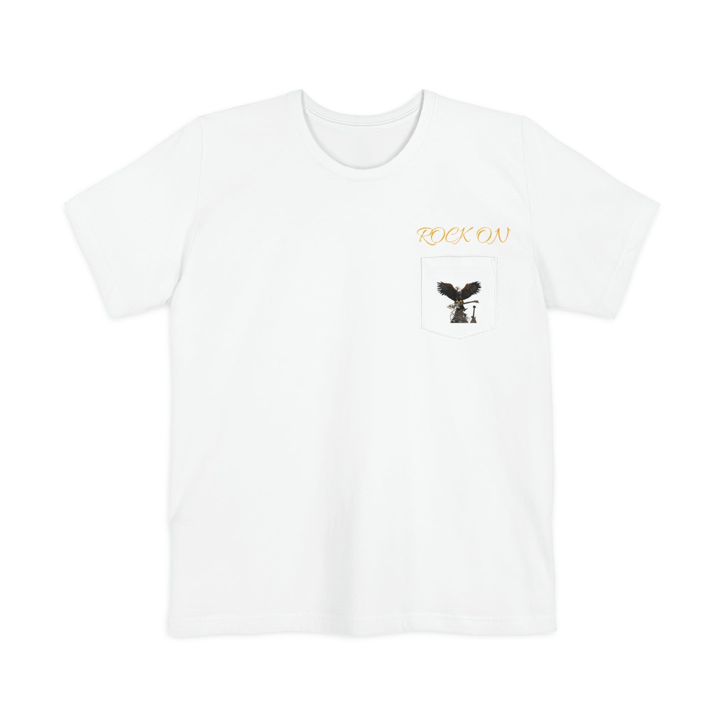 ROCK ON--Unisex Pocket T-shirt