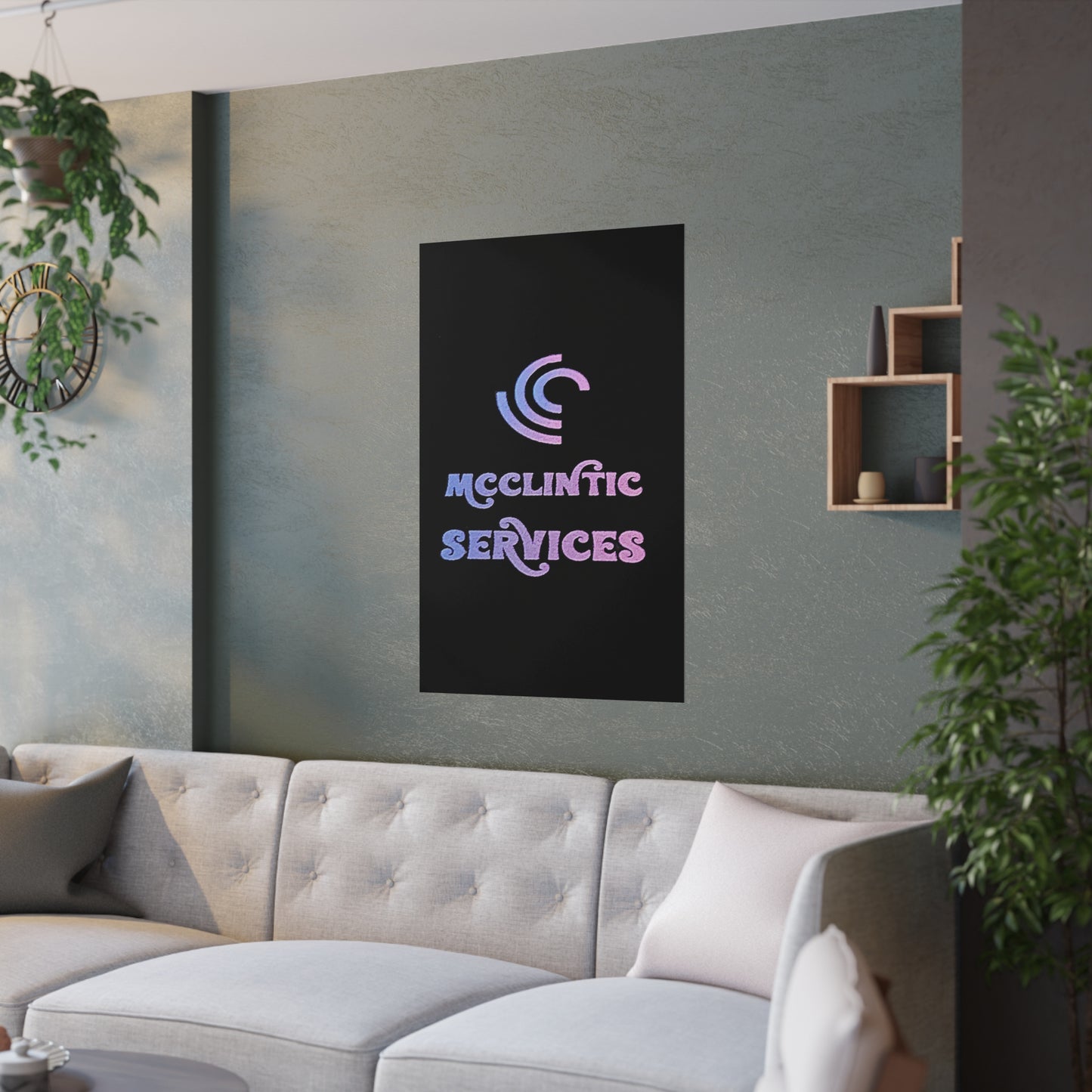 McClintic Services Satin Posters (210gsm)