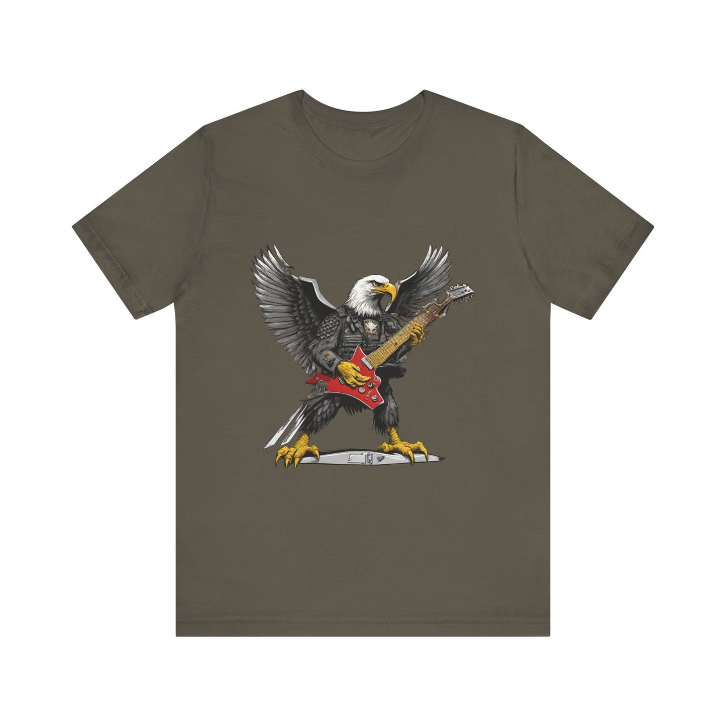 Jammin" Eagle--Unisex Jersey Short Sleeve Tee