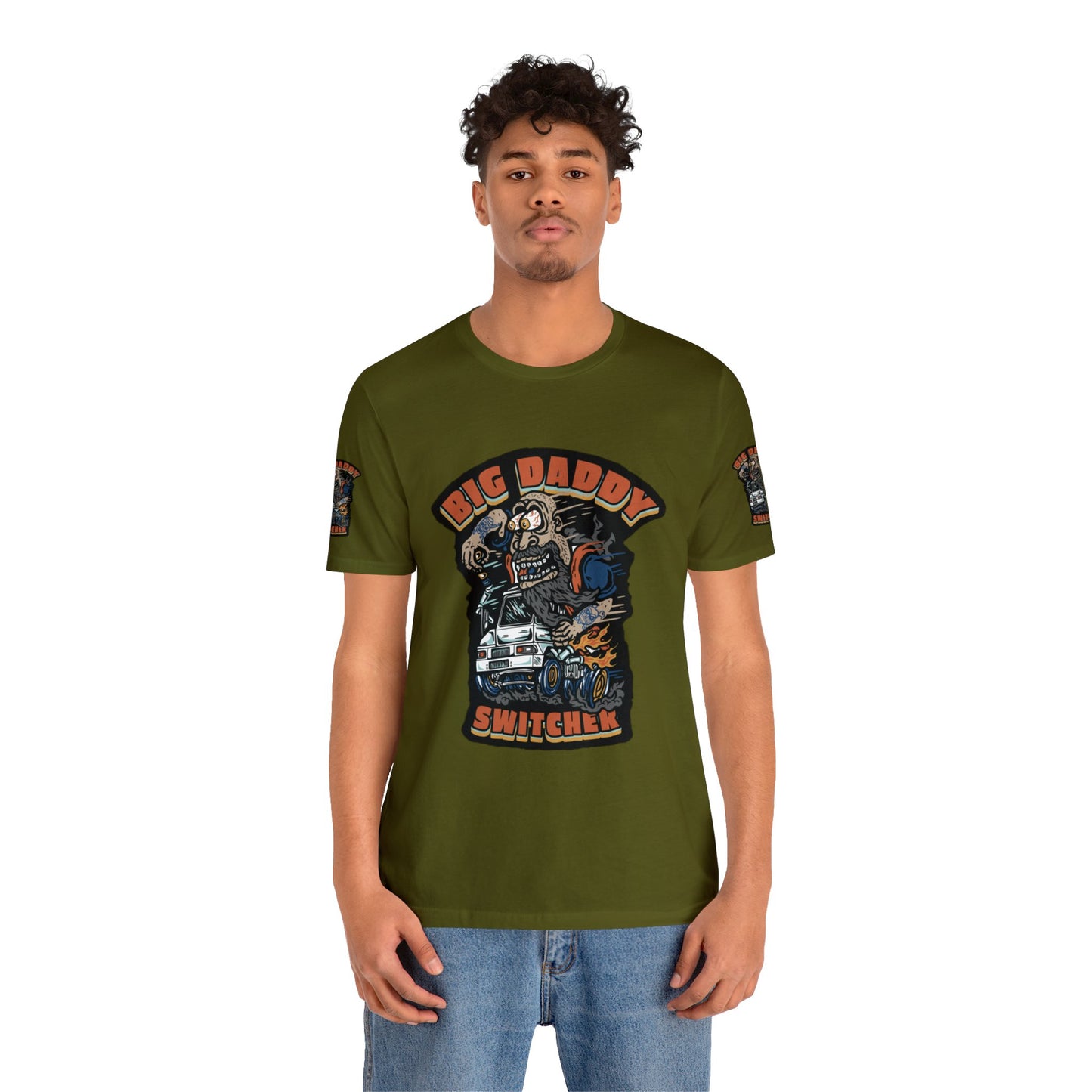Big Daddy Switcher--Unisex Jersey Short Sleeve Tee