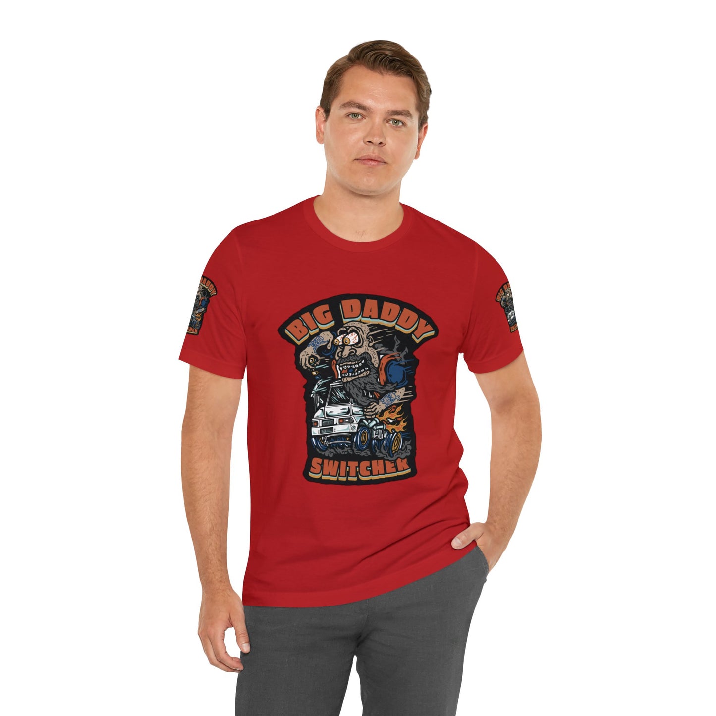 Big Daddy Switcher--Unisex Jersey Short Sleeve Tee