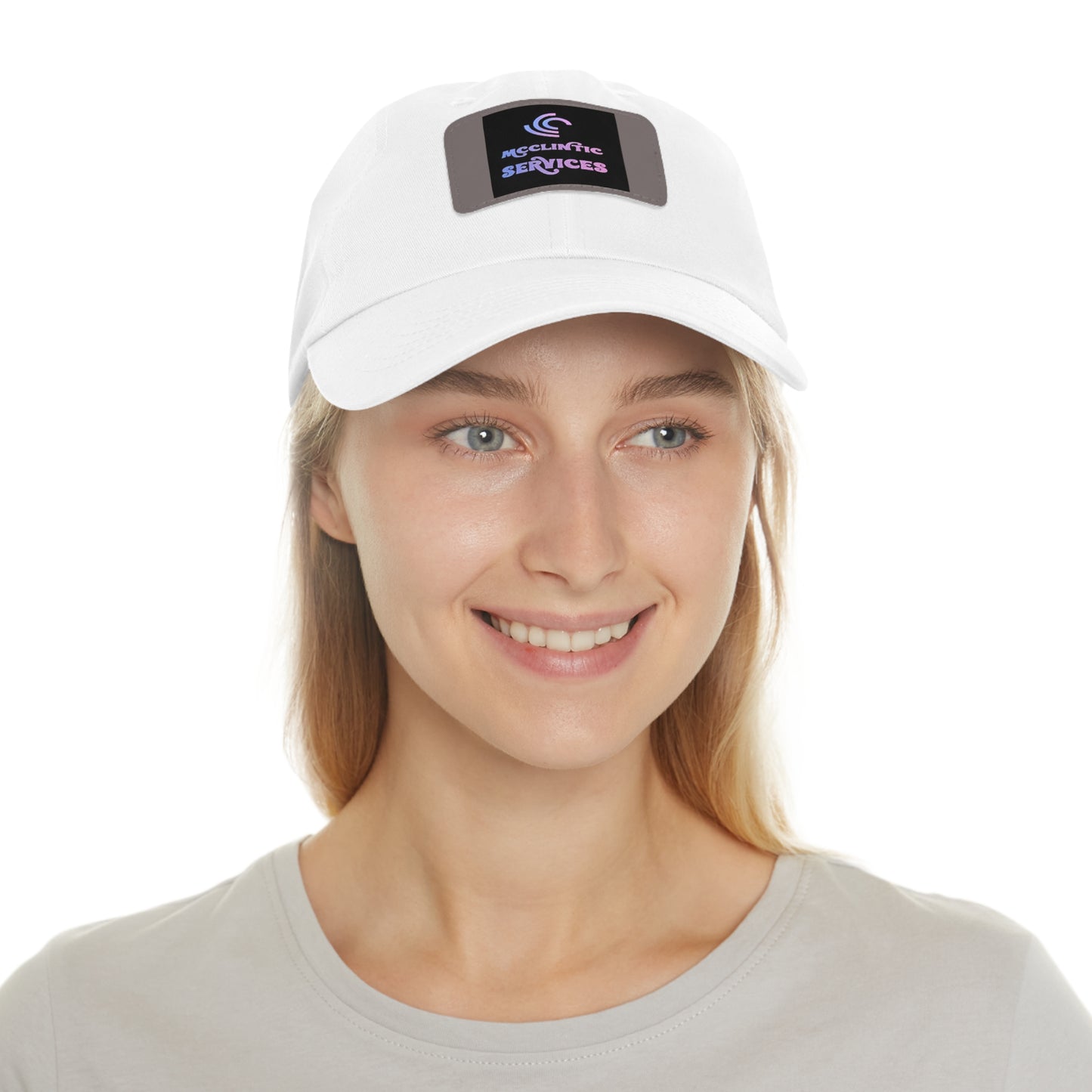 McClintic Services Hat with Leather Patch (Rectangle)
