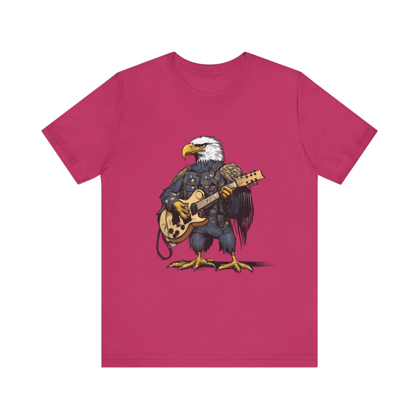 American Eagle Rock--Unisex Jersey Short Sleeve Tee