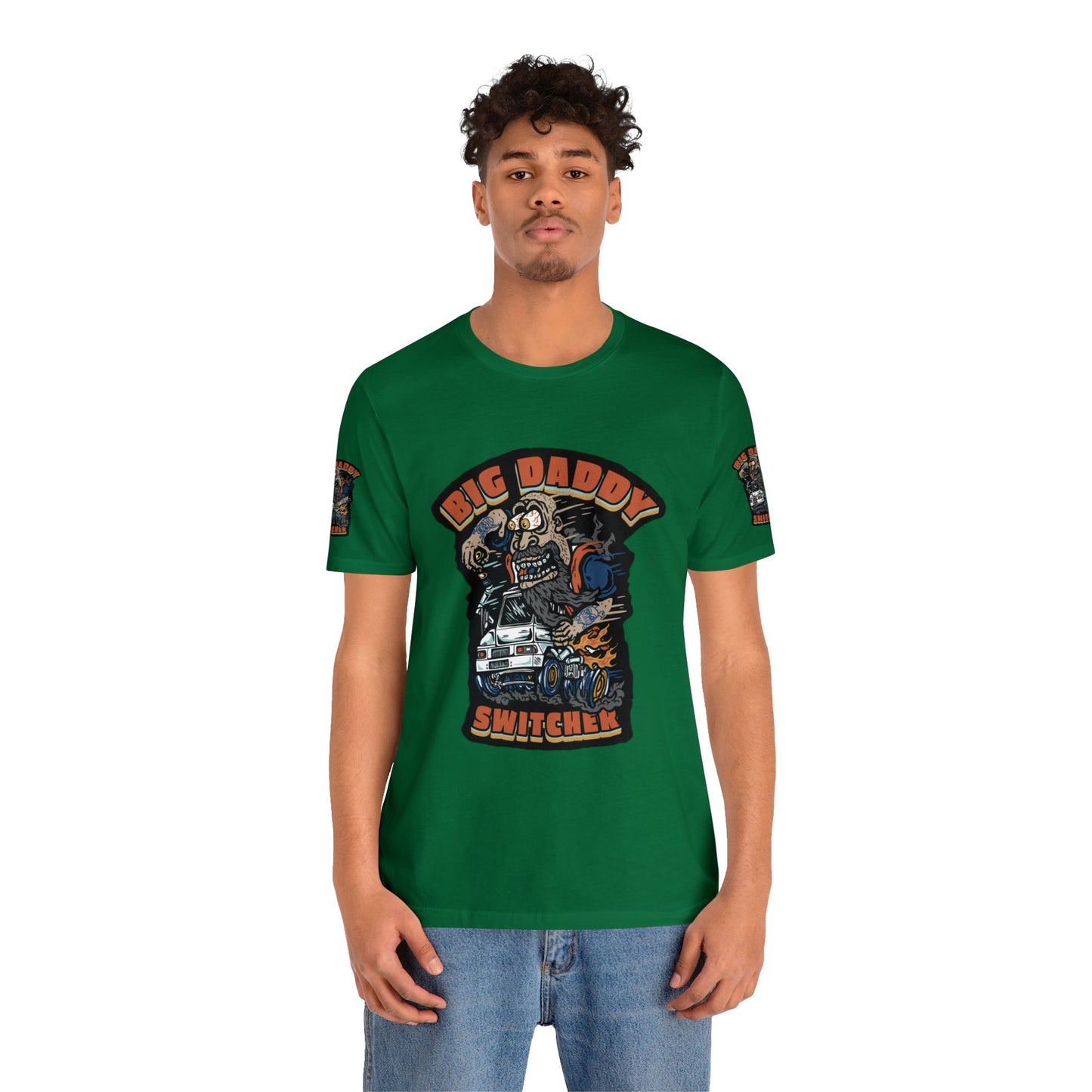 Big Daddy Switcher--Unisex Jersey Short Sleeve Tee