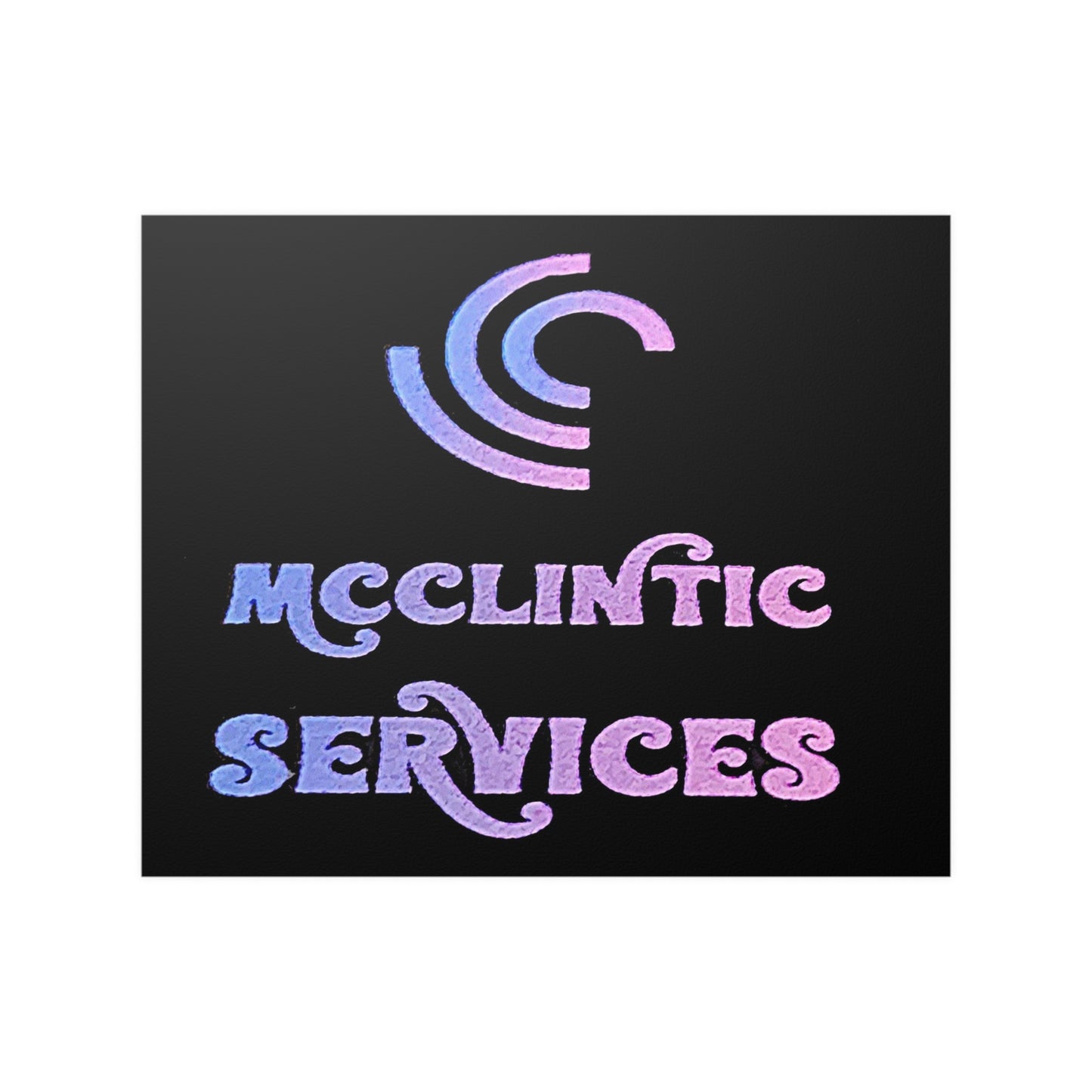 McClintic Services Satin Posters (210gsm)