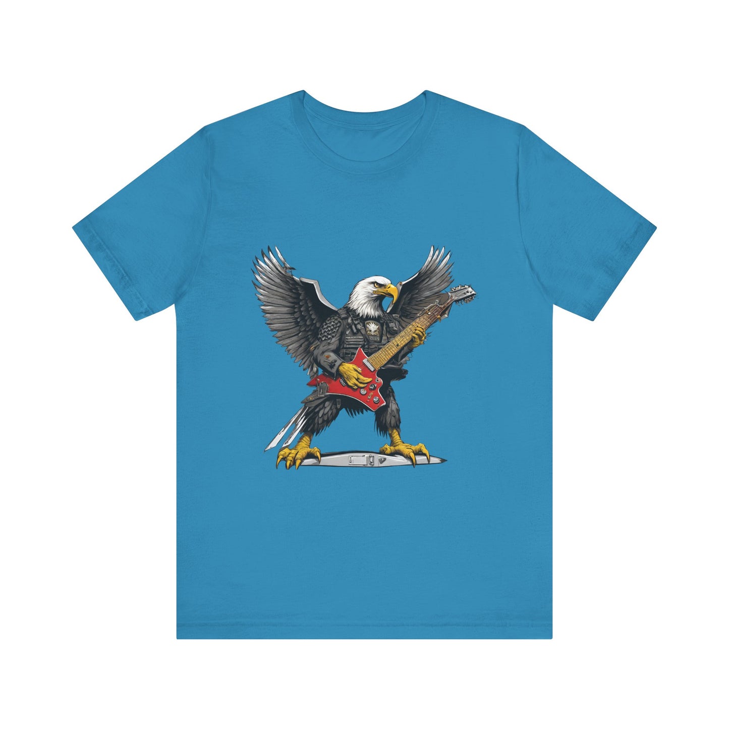 Jammin" Eagle--Unisex Jersey Short Sleeve Tee