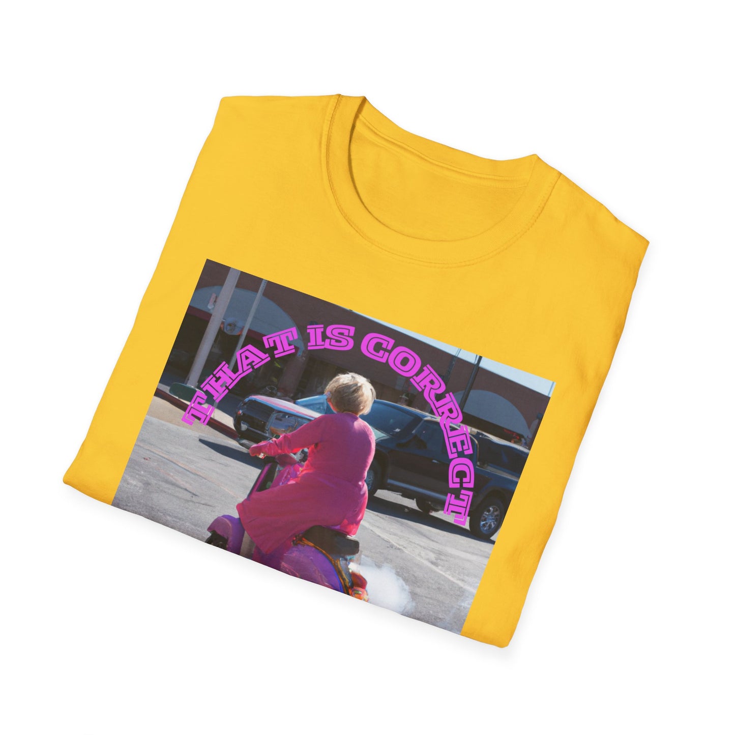 THAT IS CORRECT V2--Unisex Softstyle T-Shirt
