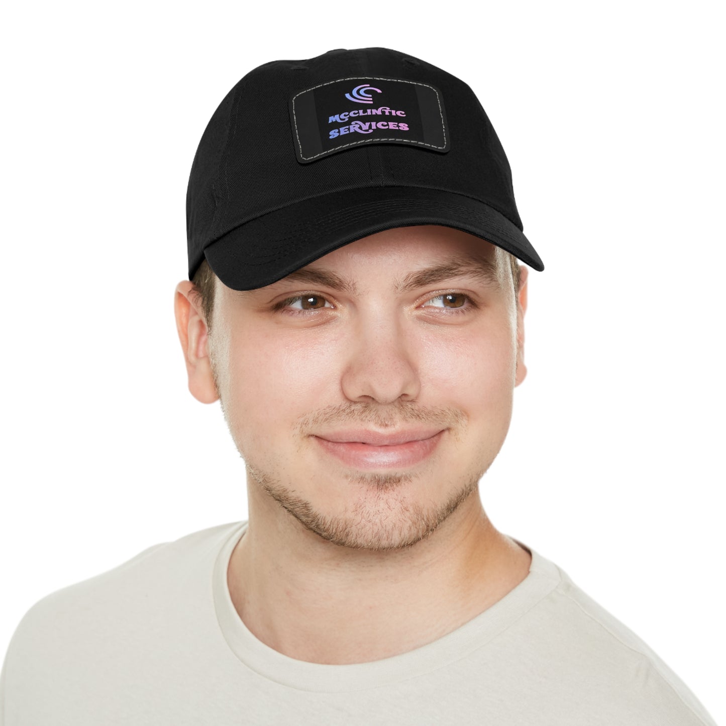 McClintic Services Hat with Leather Patch (Rectangle)