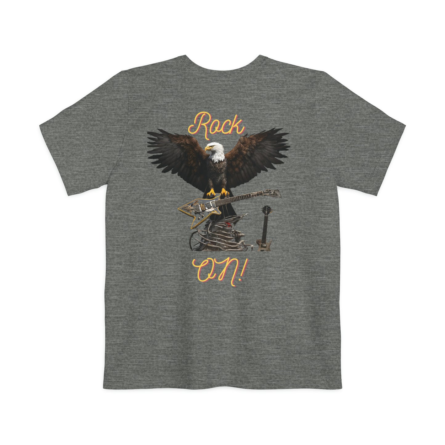ROCK ON--Unisex Pocket T-shirt