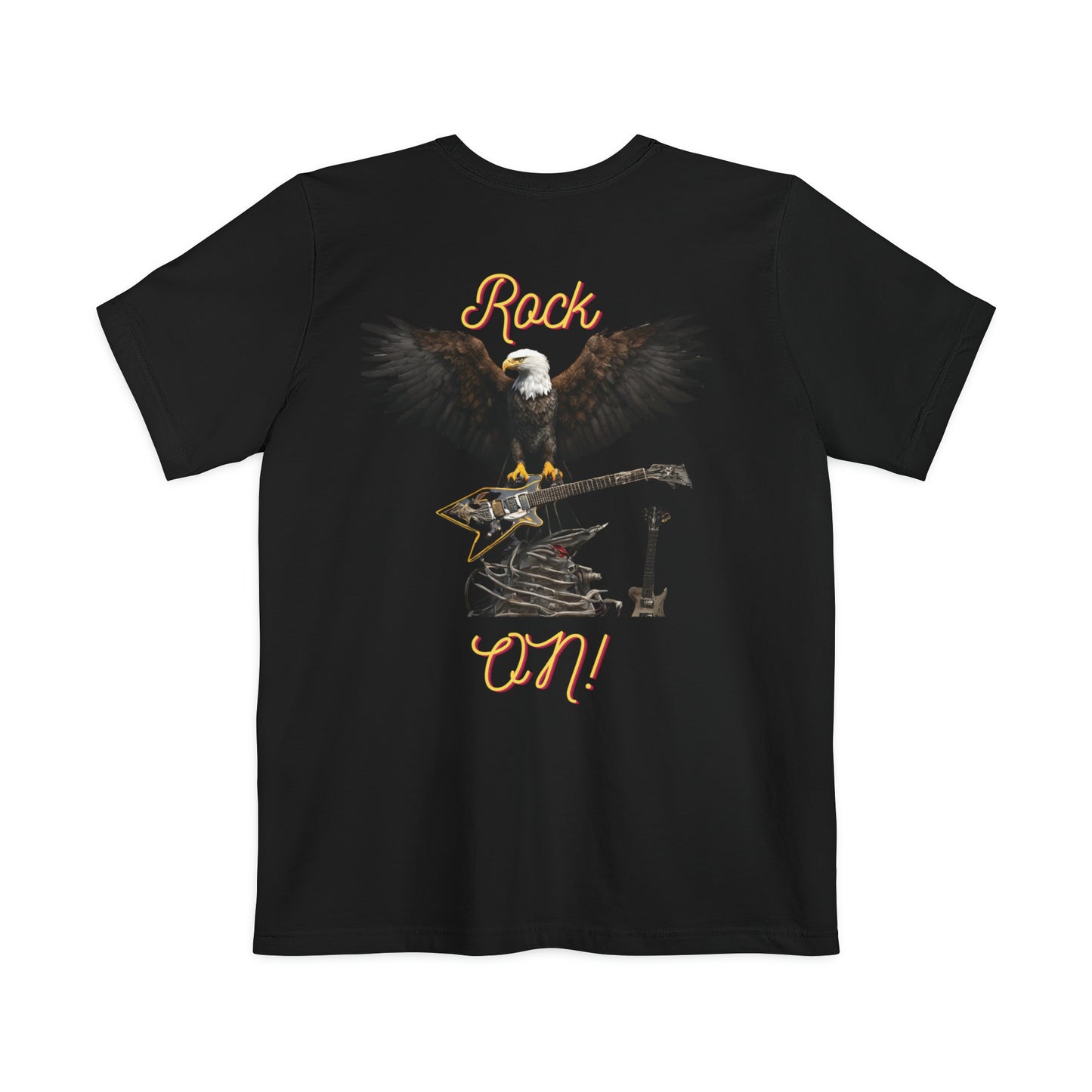 ROCK ON--Unisex Pocket T-shirt