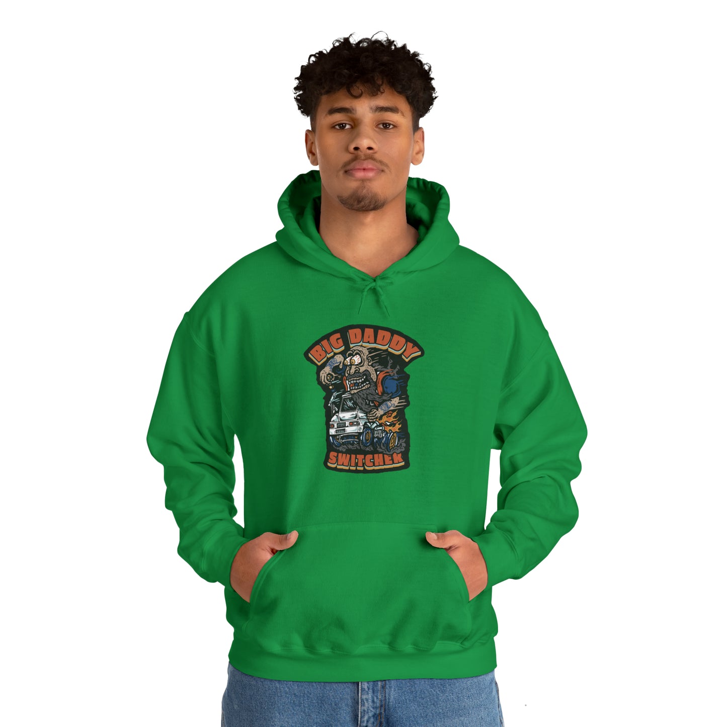Big Daddy Switcher--Unisex Heavy Blend™ Hooded Sweatshirt