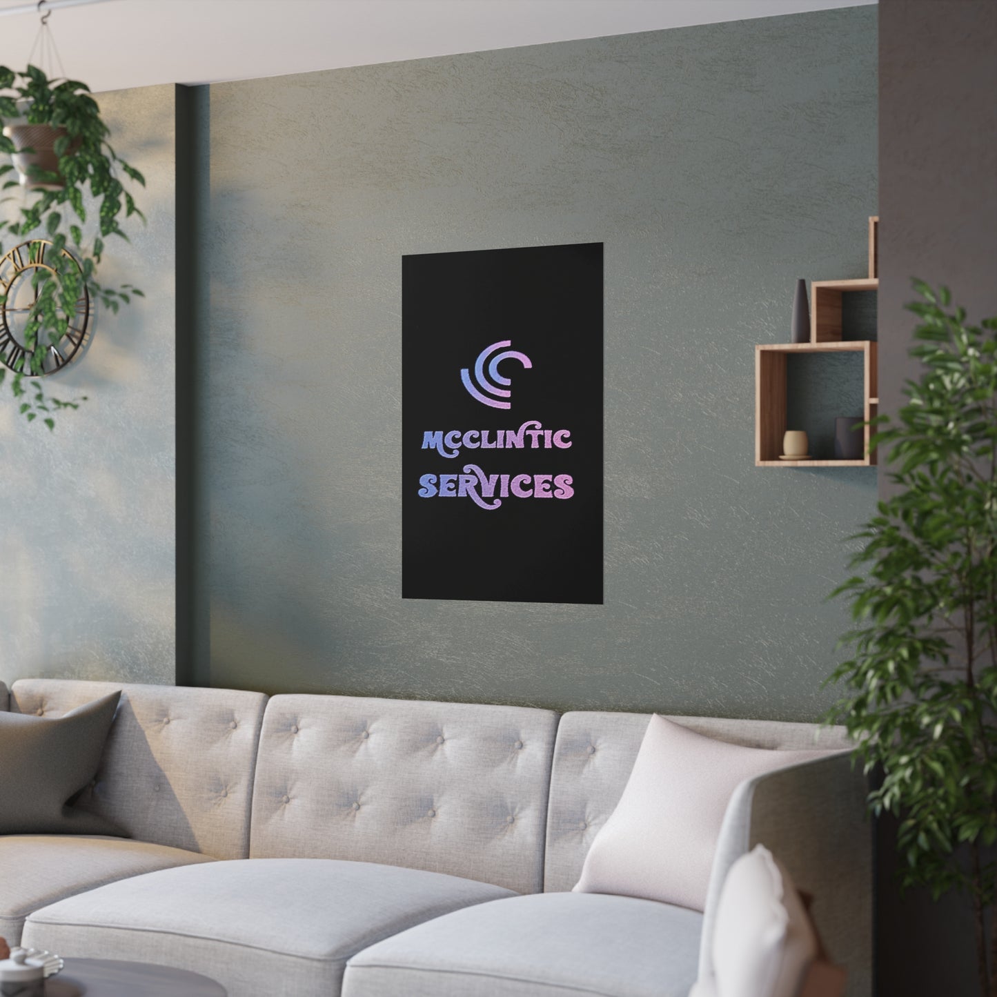 McClintic Services Satin Posters (210gsm)