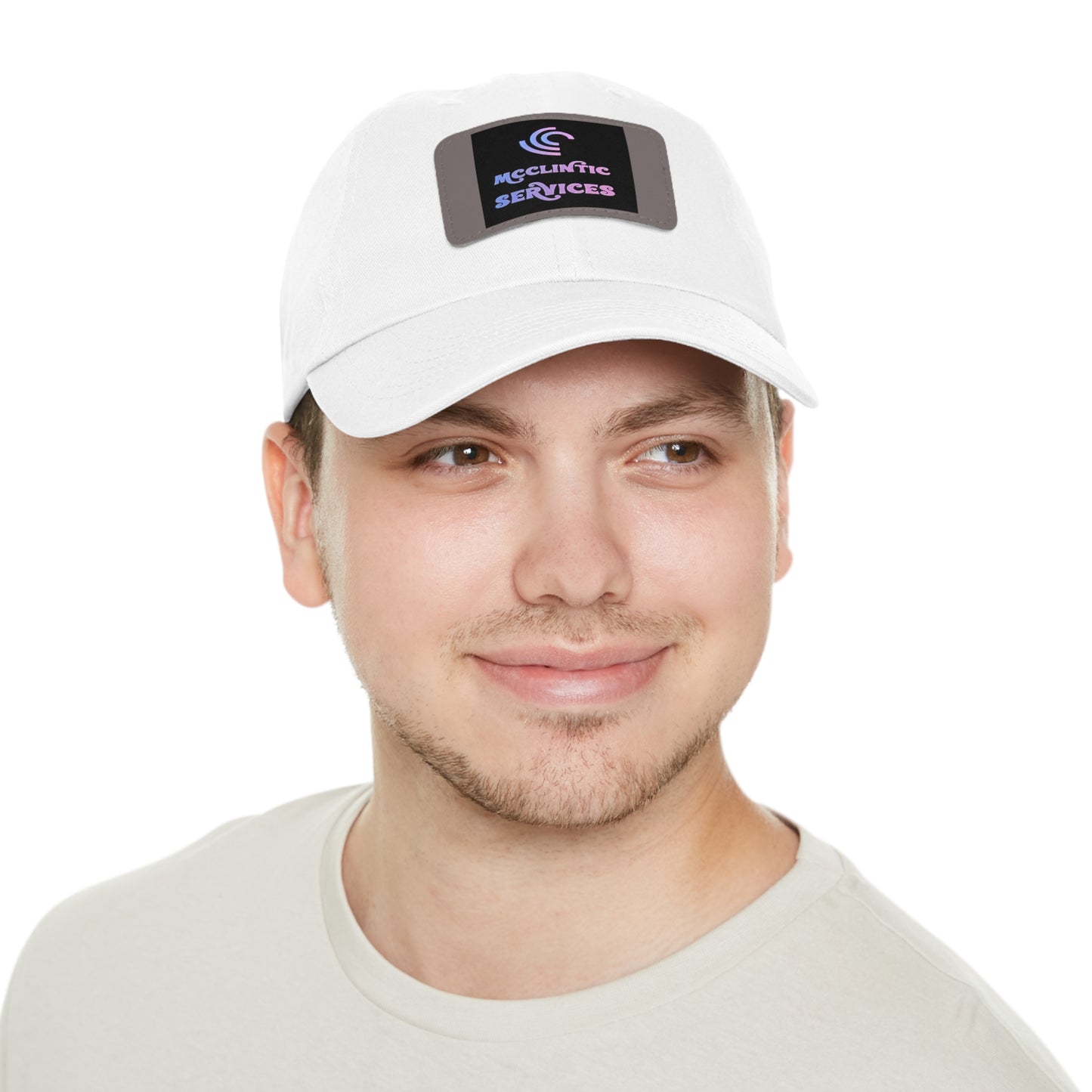 McClintic Services Hat with Leather Patch (Rectangle)
