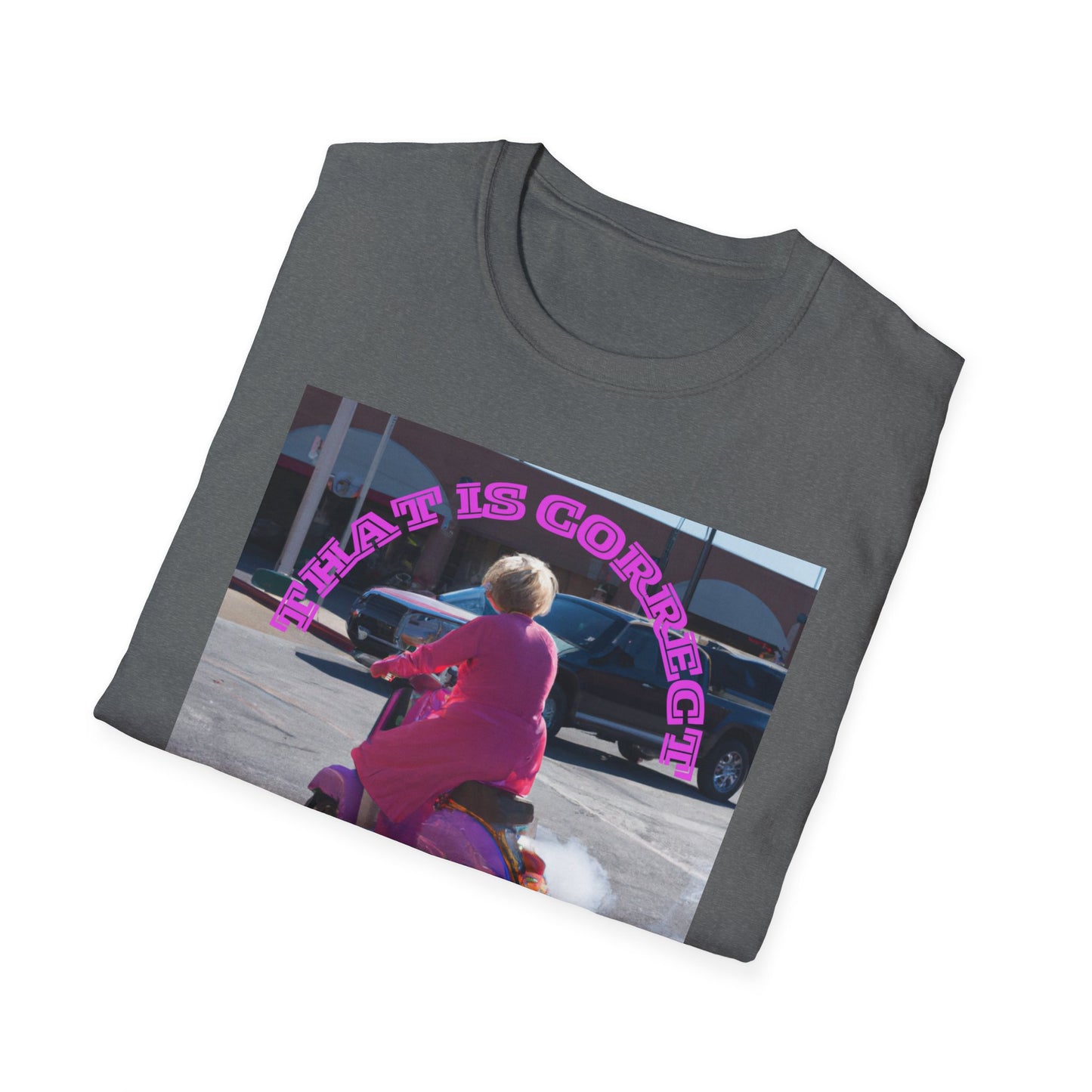 THAT IS CORRECT V2--Unisex Softstyle T-Shirt