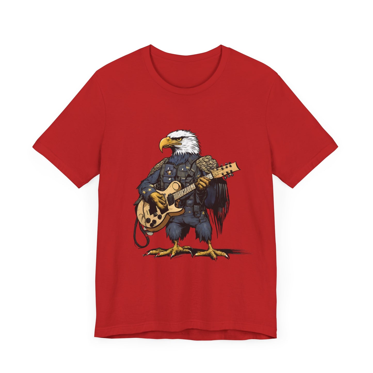 American Eagle Rock--Unisex Jersey Short Sleeve Tee