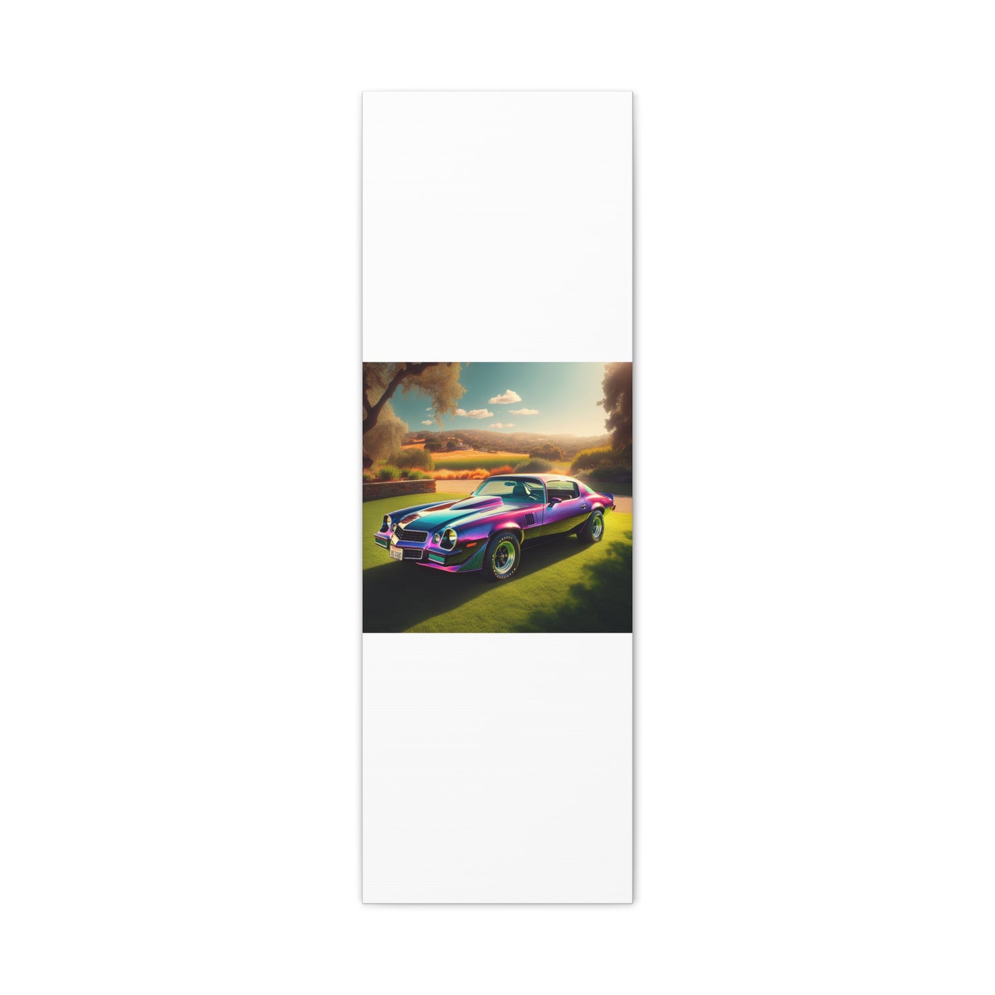 1979 Camaro Purple -- Canvas Gallery Wraps