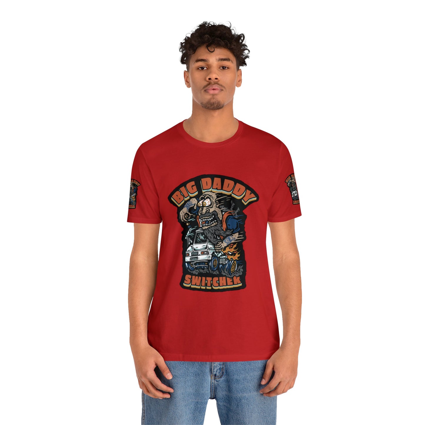 Big Daddy Switcher--Unisex Jersey Short Sleeve Tee