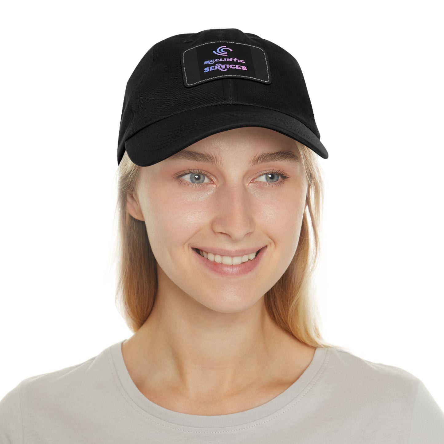 McClintic Services Hat with Leather Patch (Rectangle)