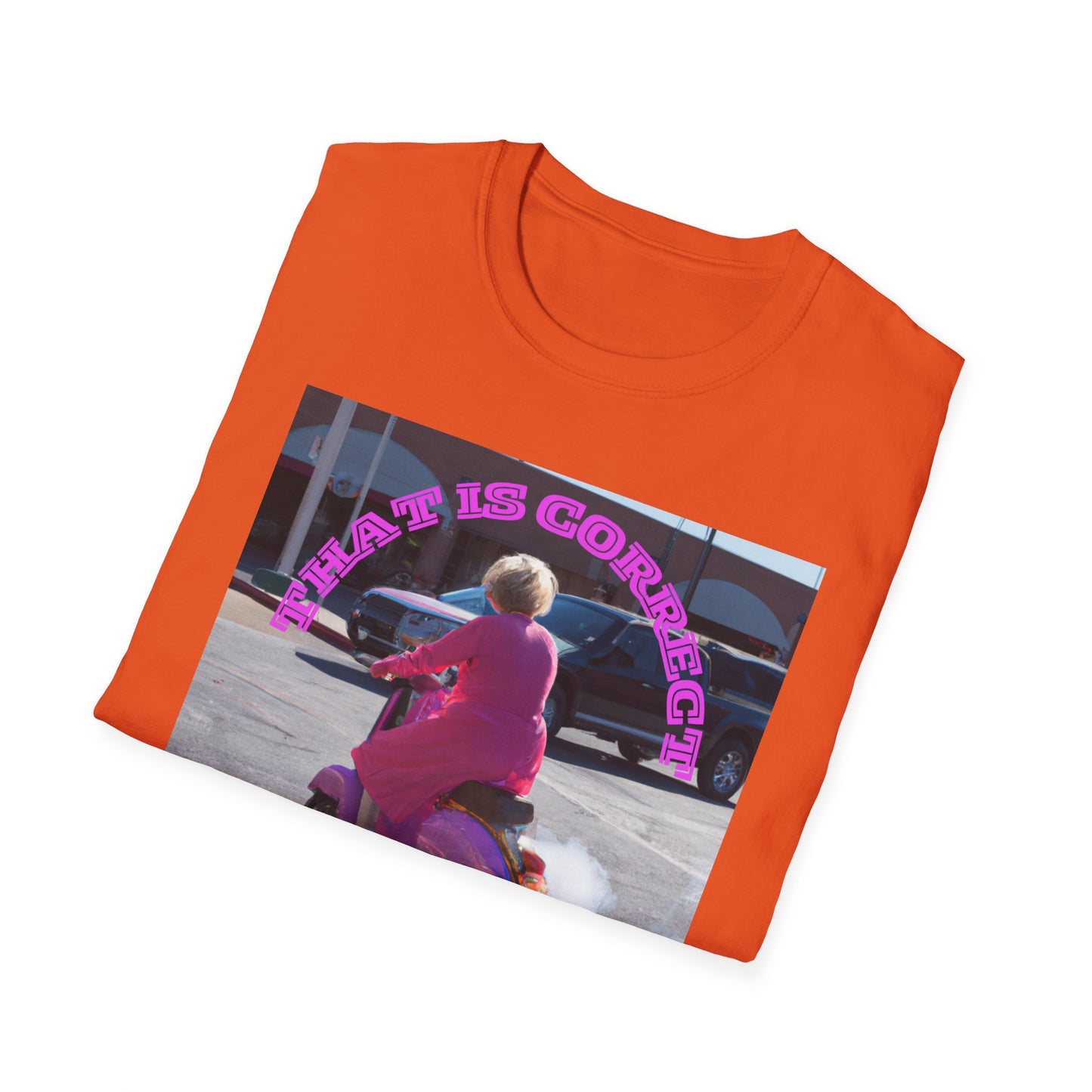 THAT IS CORRECT V2--Unisex Softstyle T-Shirt