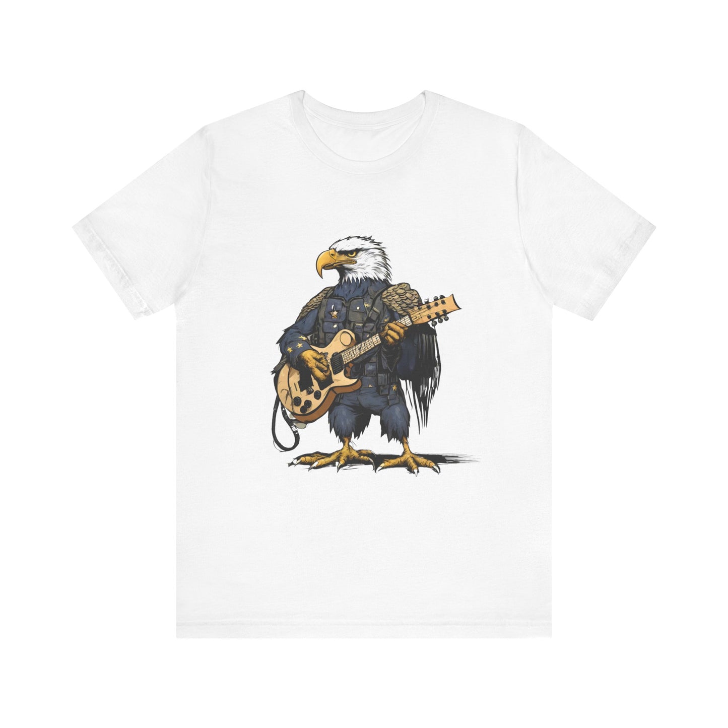 American Eagle Rock--Unisex Jersey Short Sleeve Tee