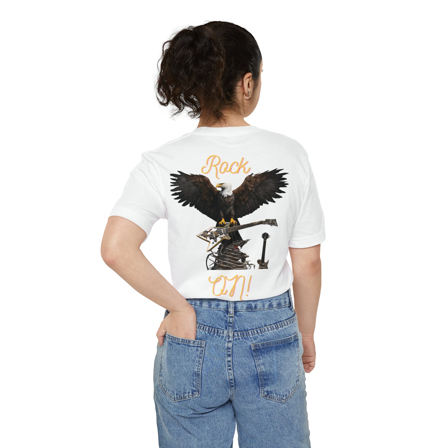 ROCK ON--Unisex Pocket T-shirt