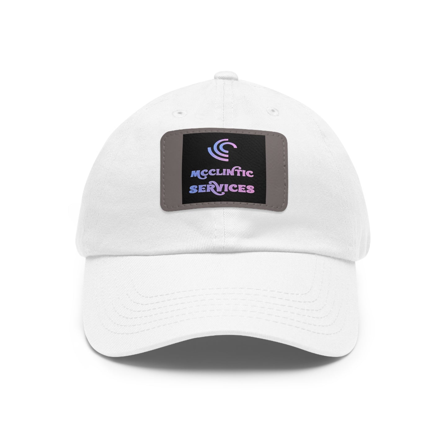 McClintic Services Hat with Leather Patch (Rectangle)