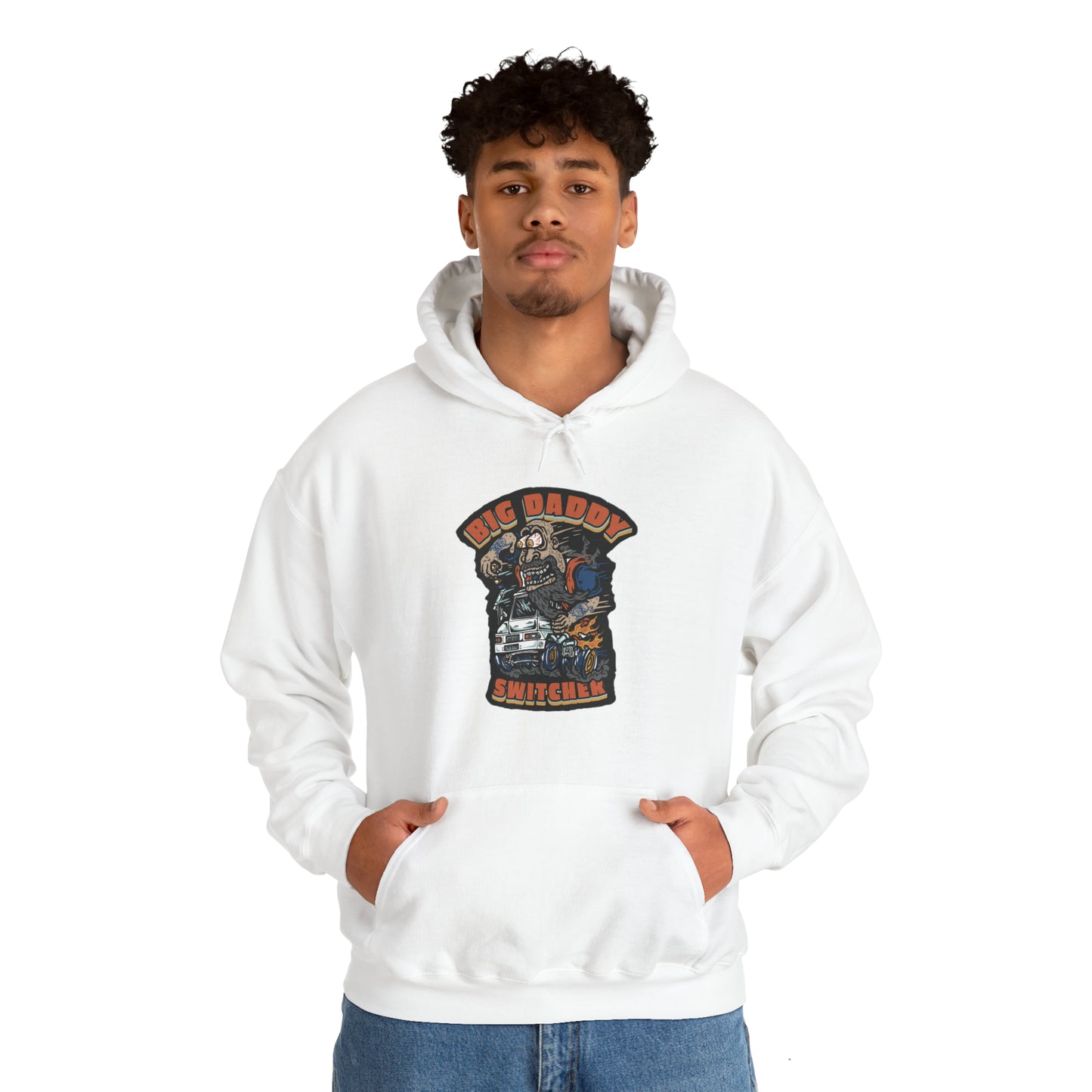 Big Daddy Switcher--Unisex Heavy Blend™ Hooded Sweatshirt