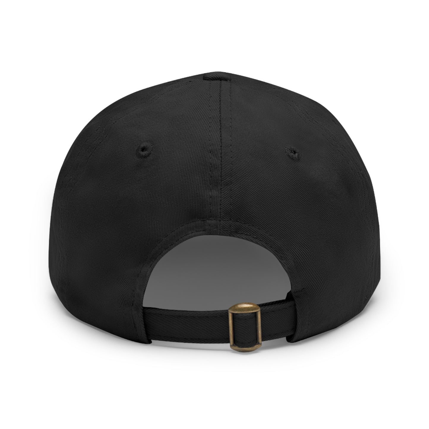 FIre Dept Hat with Leather Patch (Round)