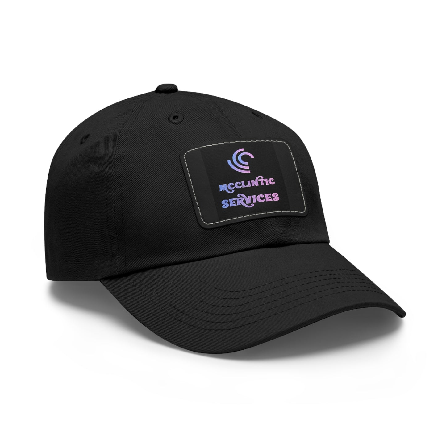McClintic Services Hat with Leather Patch (Rectangle)