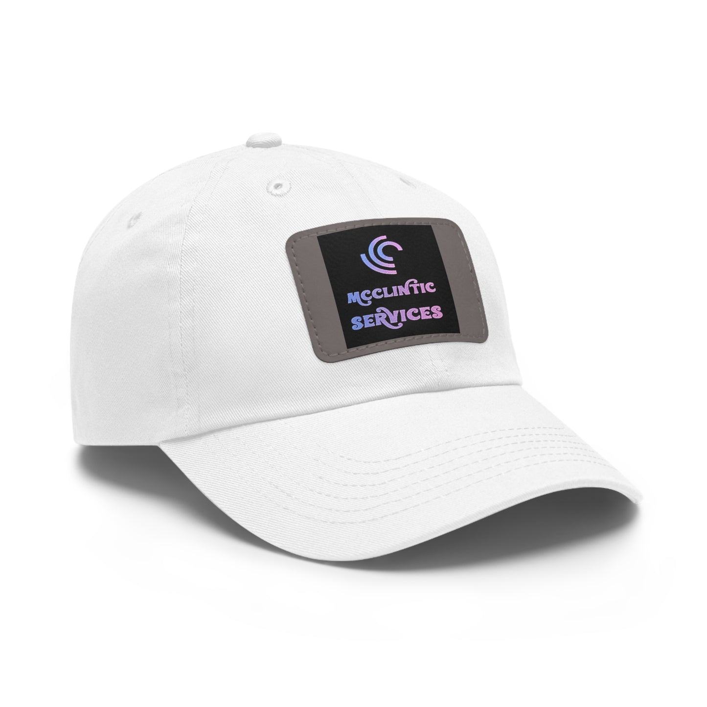 McClintic Services Hat with Leather Patch (Rectangle)