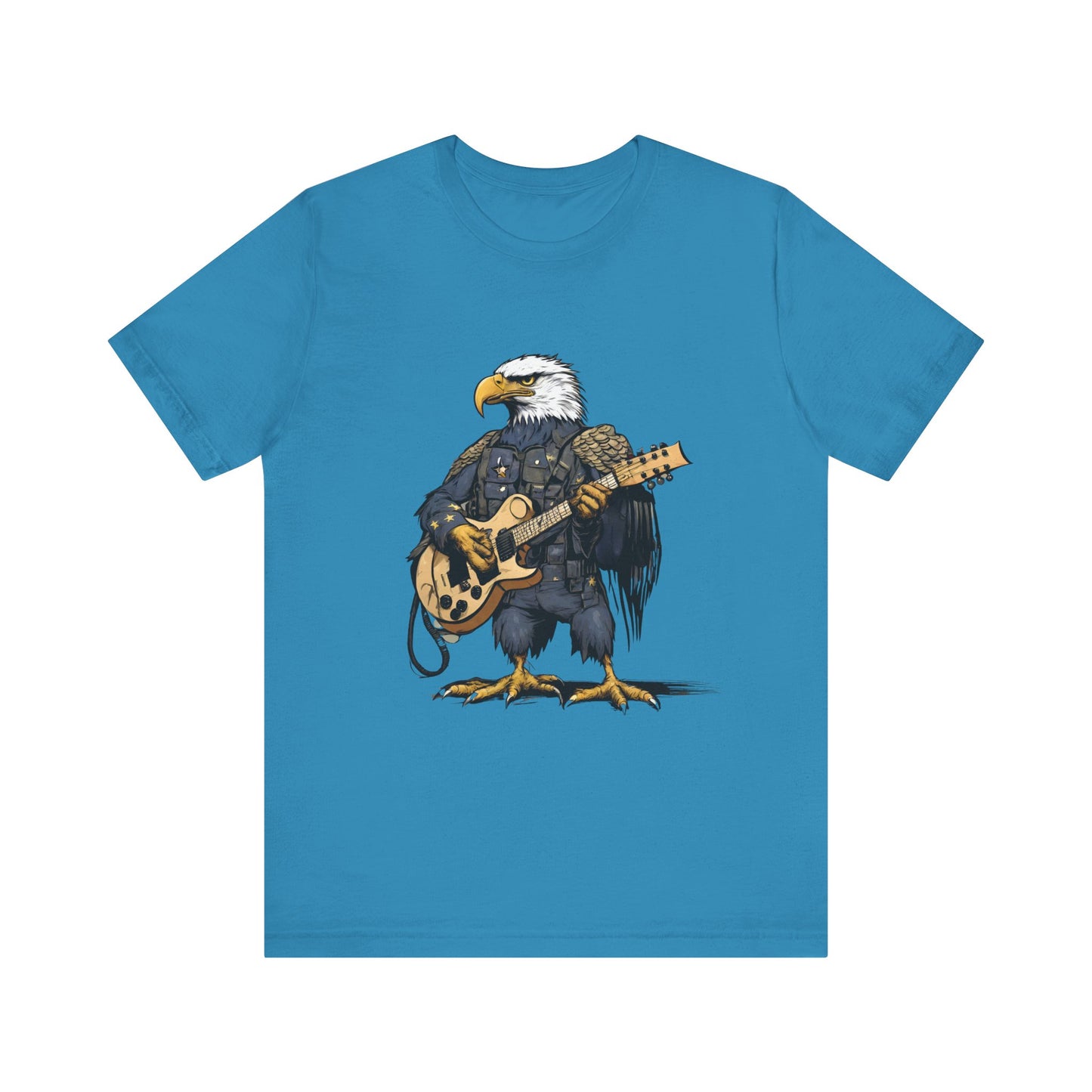 American Eagle Rock--Unisex Jersey Short Sleeve Tee