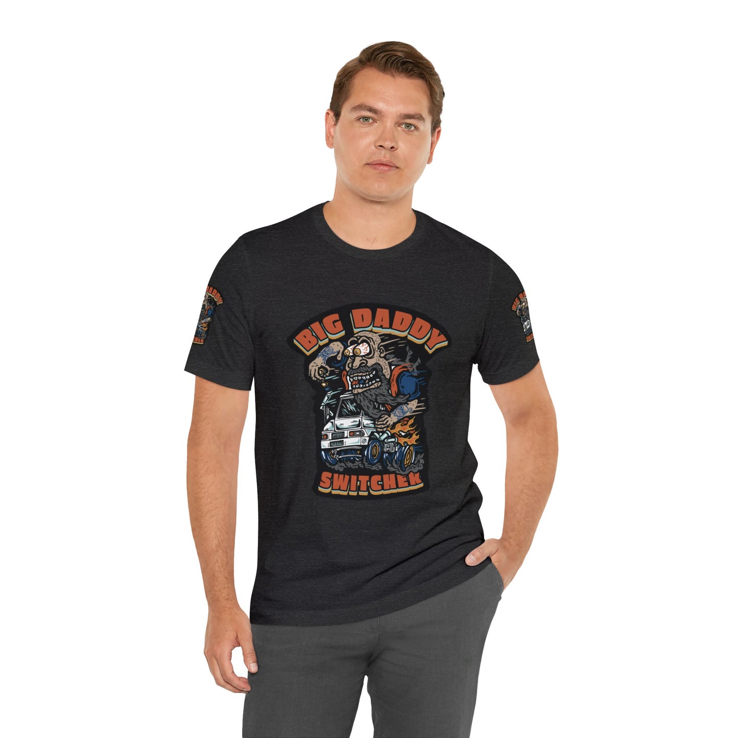 Big Daddy Switcher--Unisex Jersey Short Sleeve Tee