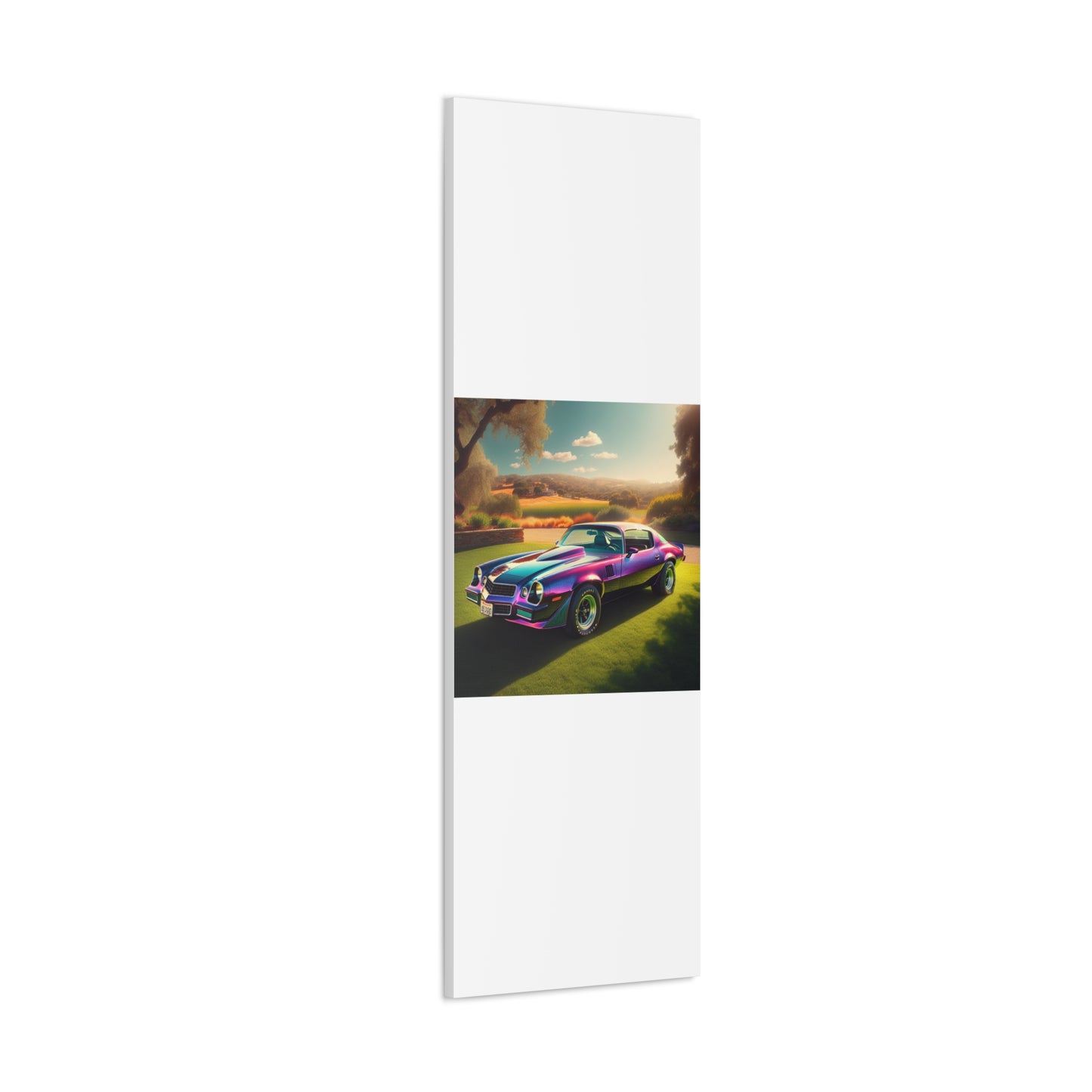 1979 Camaro Purple -- Canvas Gallery Wraps